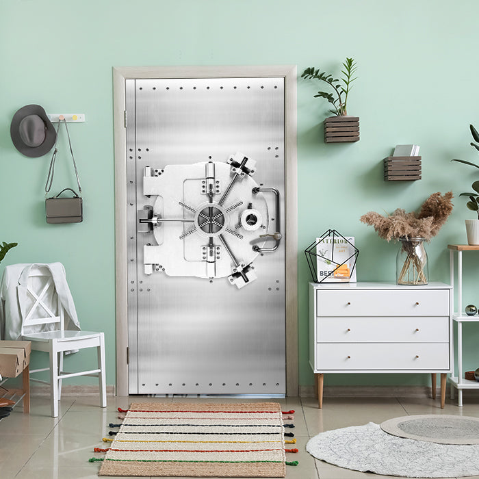 Türtapete Metall Tür, Safe, Bank, Tresor M1380 - Bild 1 Türtapete Metall Tür, Safe, Bank, Tresor M1380 - Bild 1