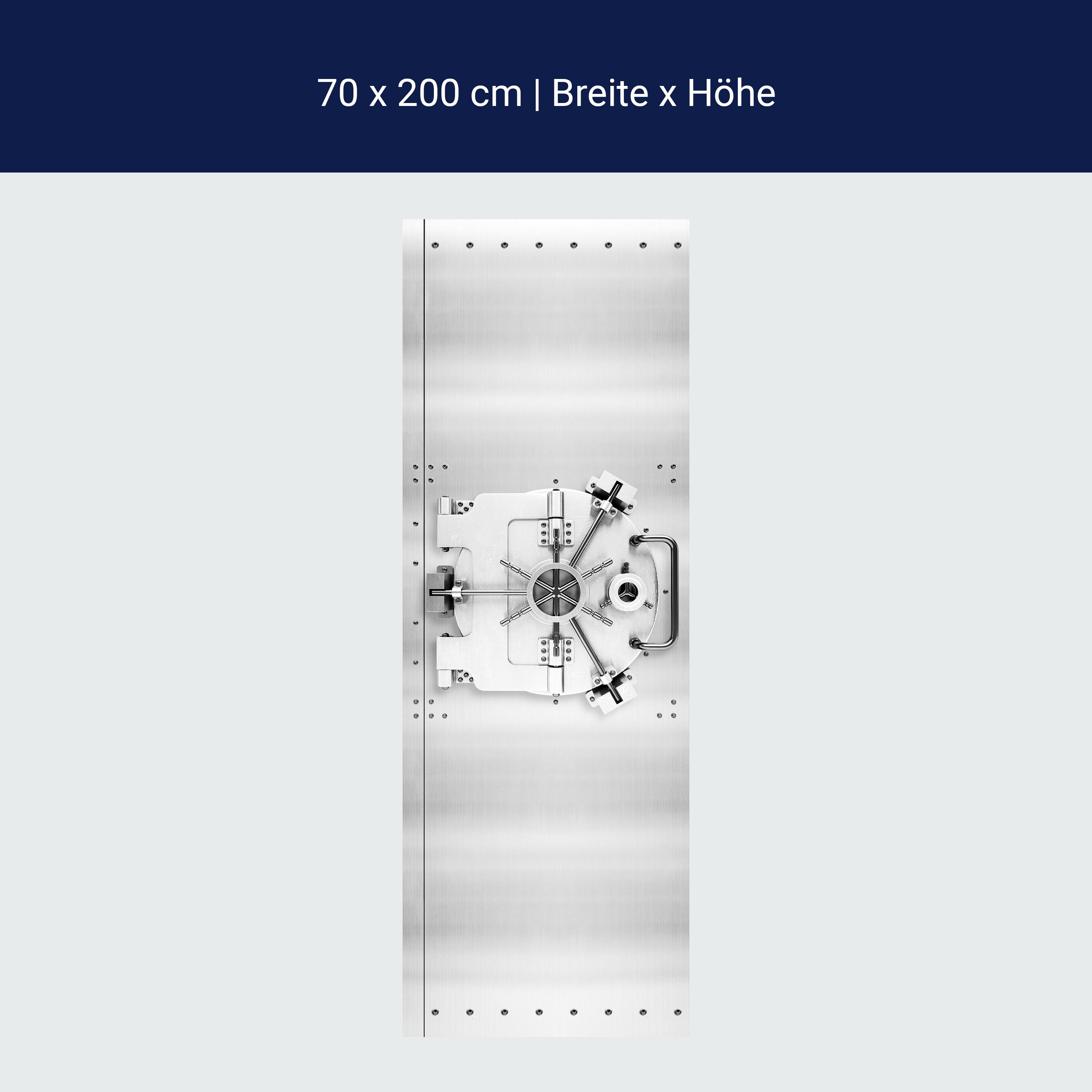 Türtapete Metall Tür, Safe, Bank, Tresor M1380 Türtapete Metall Tür, Safe, Bank, Tresor M1380
