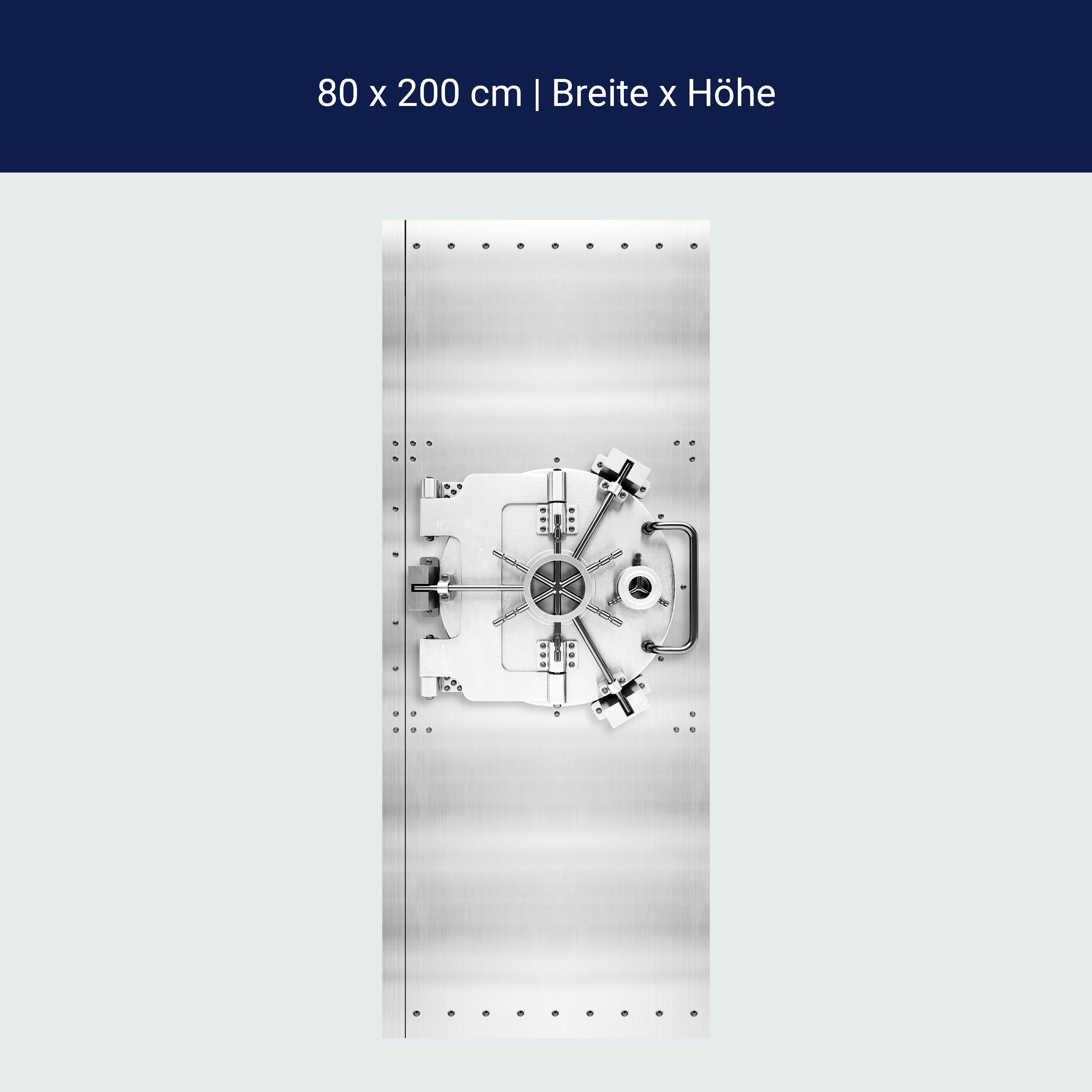 Türtapete Metall Tür, Safe, Bank, Tresor M1380 Türtapete Metall Tür, Safe, Bank, Tresor M1380