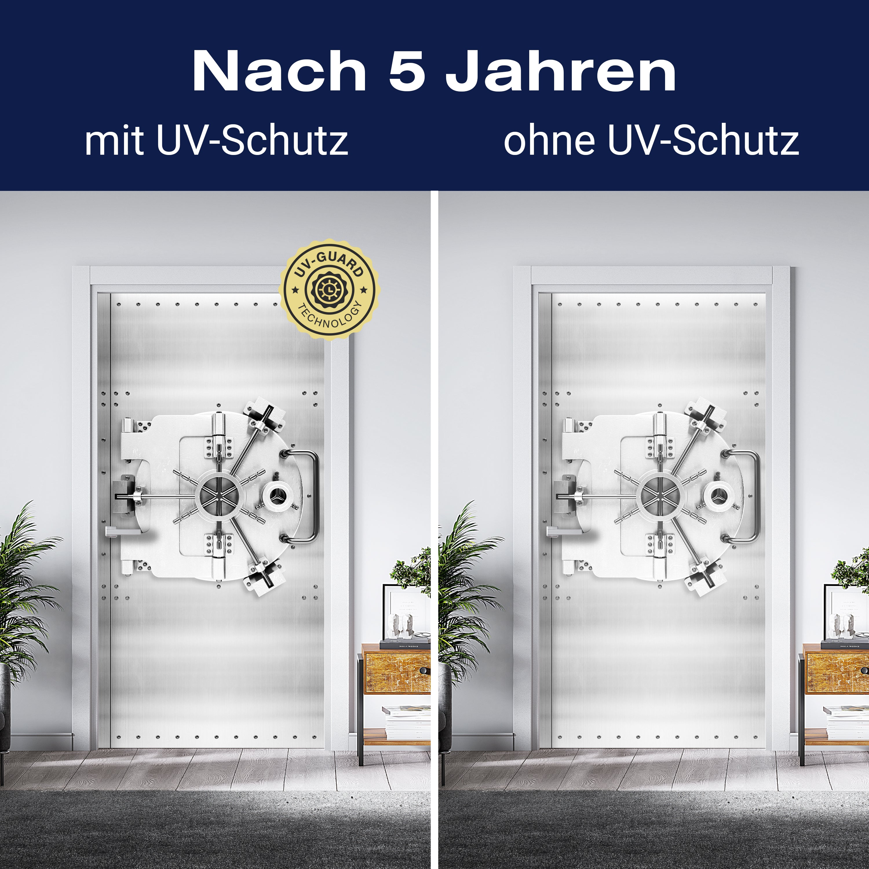 Türtapete Metall Tür, Safe, Bank, Tresor M1380 - Bild 4 Türtapete Metall Tür, Safe, Bank, Tresor M1380 - Bild 4