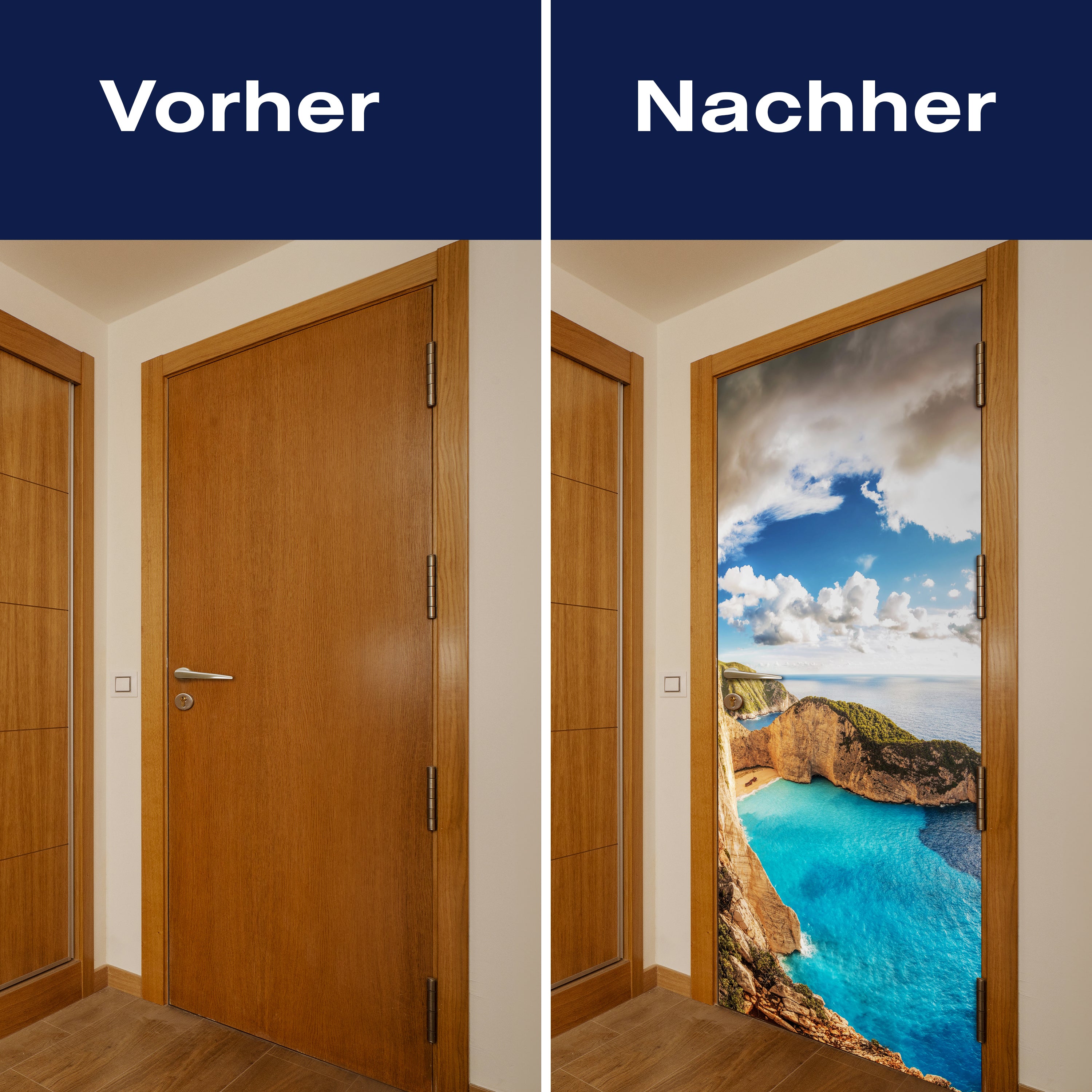 Türtapete Zakynthos Griechenland Bucht Meer M1408 - Bild 10 Türtapete Zakynthos Griechenland Bucht Meer M1408 - Bild 10