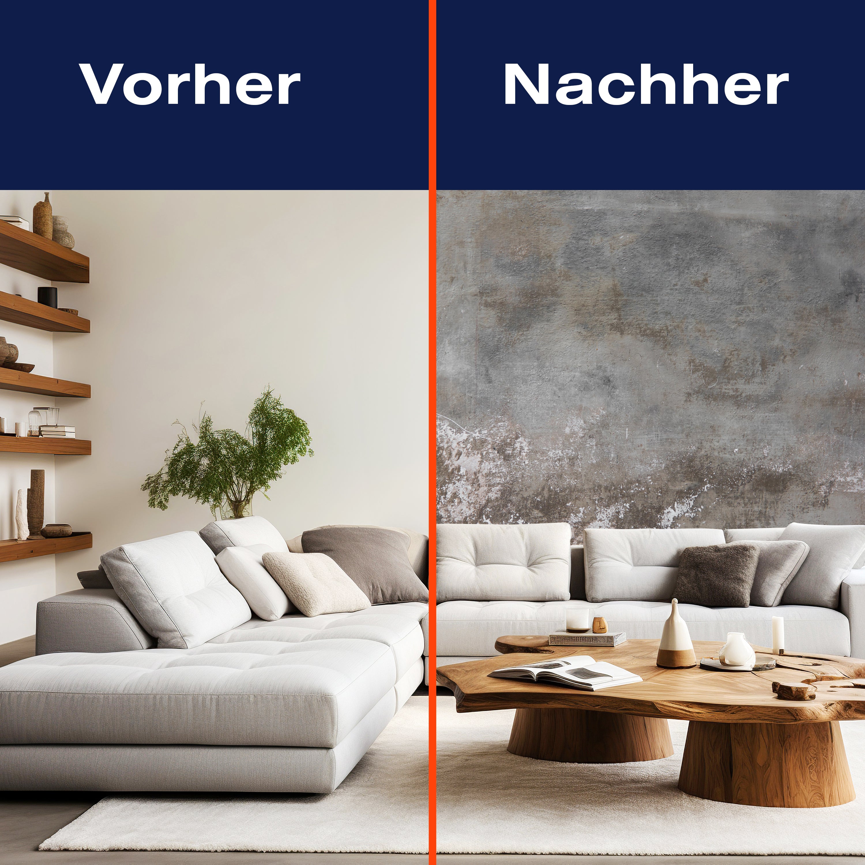 Fototapete Rustikal Beton-wand Grau M1439 - Bild 9 Fototapete Rustikal Beton-wand Grau M1439 - Bild 9