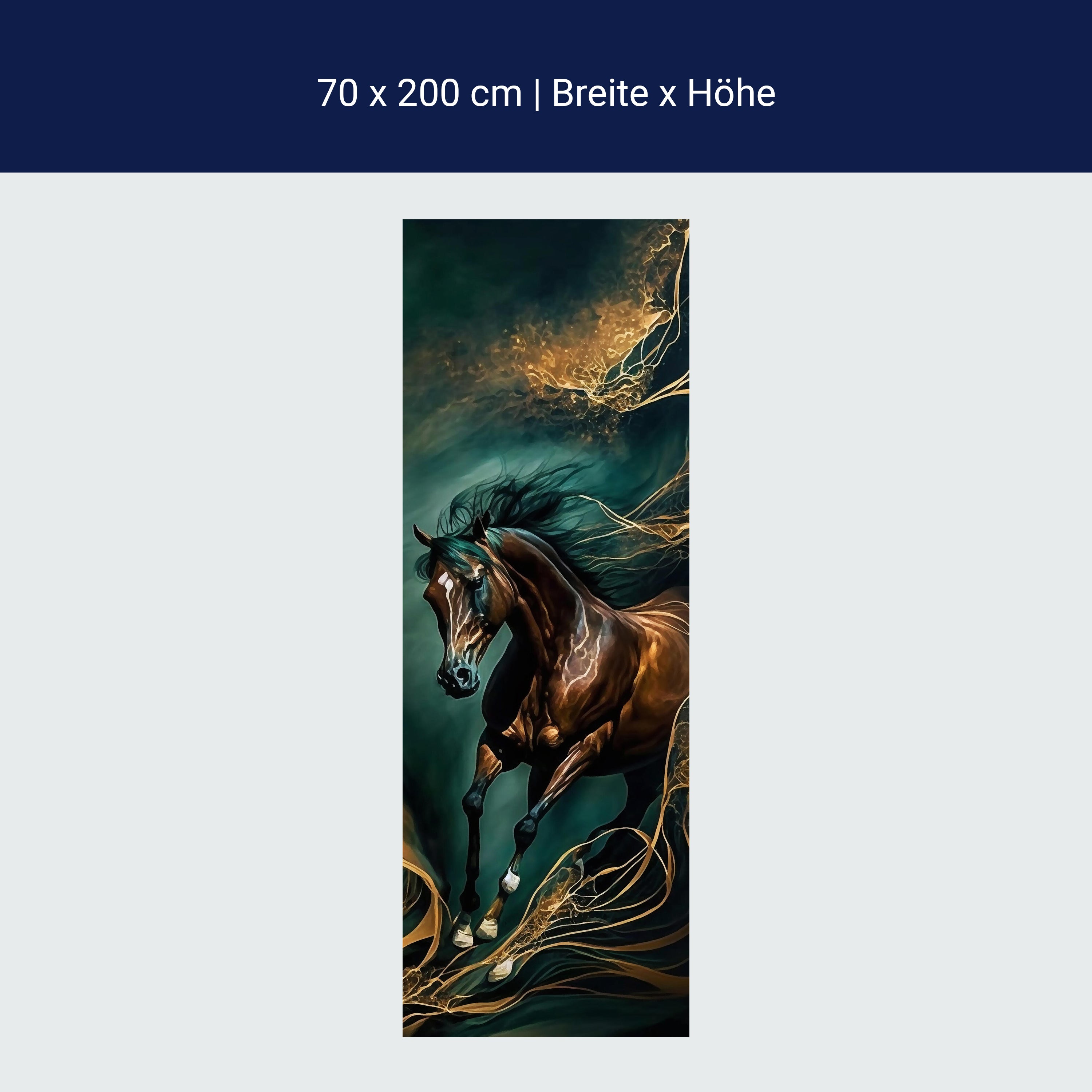 Türtapete Pferd, Digital Art M1457 Türtapete Pferd, Digital Art M1457