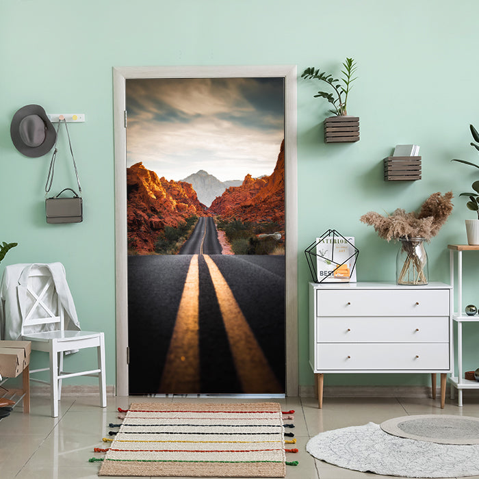 Türtapete Route 66, USA, Grand Canyon M1472 - Bild 1 Türtapete Route 66, USA, Grand Canyon M1472 - Bild 1