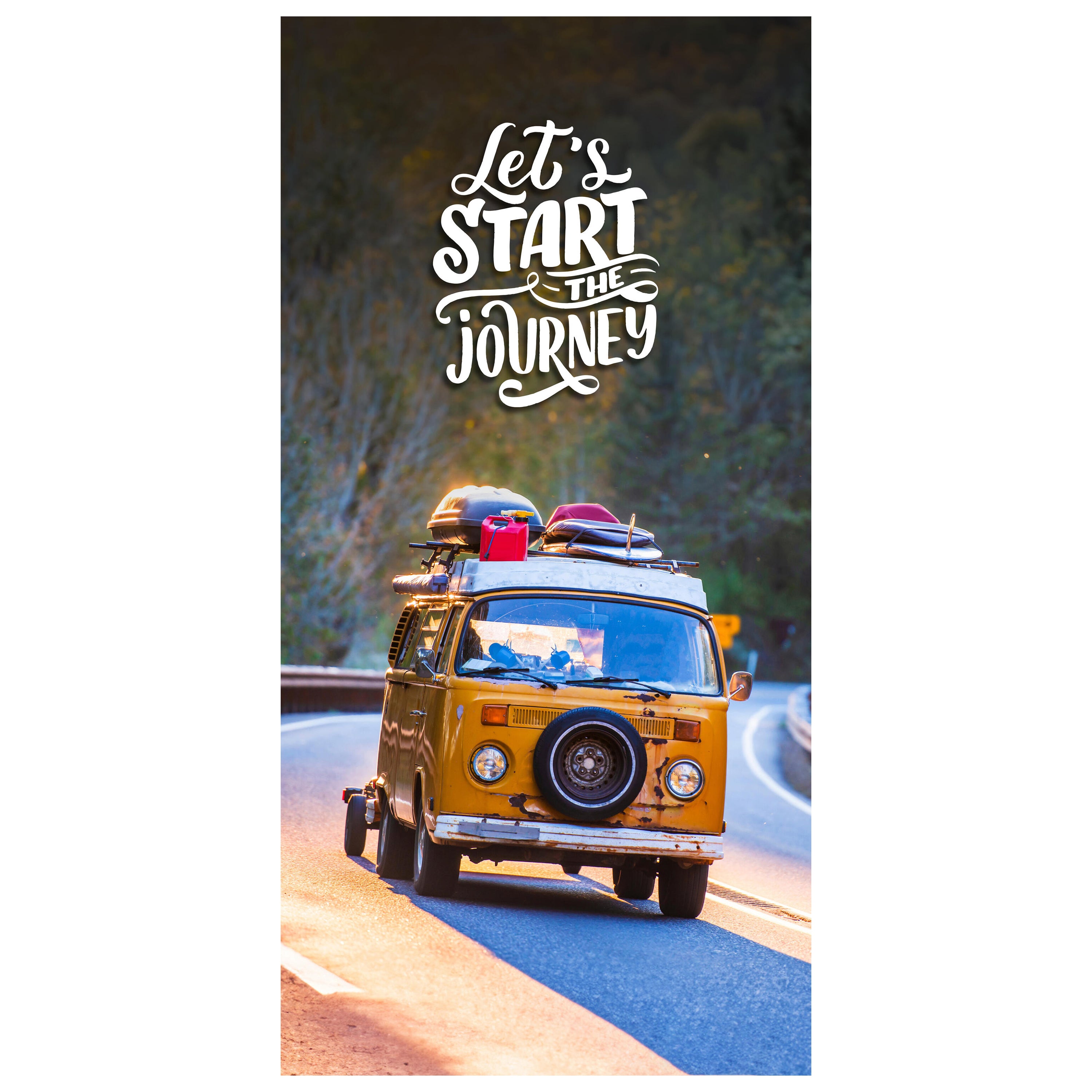 Türtapete Camper, Van, Spruch M1473 - Bild 2 Türtapete Camper, Van, Spruch M1473 - Bild 2