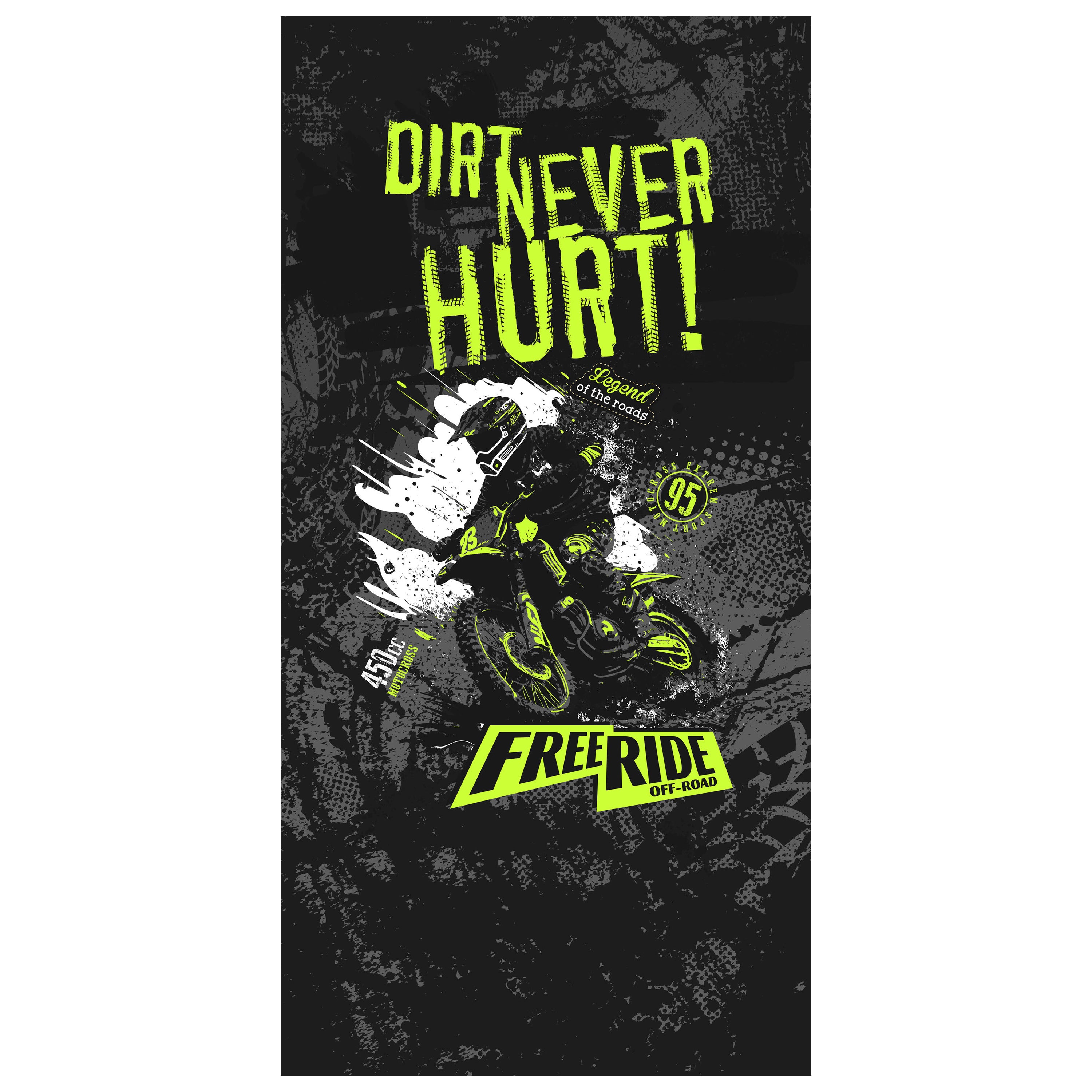 Türtapete Motorrad, Motocross, Spruch, Grün M1480 - Bild 2 Türtapete Motorrad, Motocross, Spruch, Grün M1480 - Bild 2