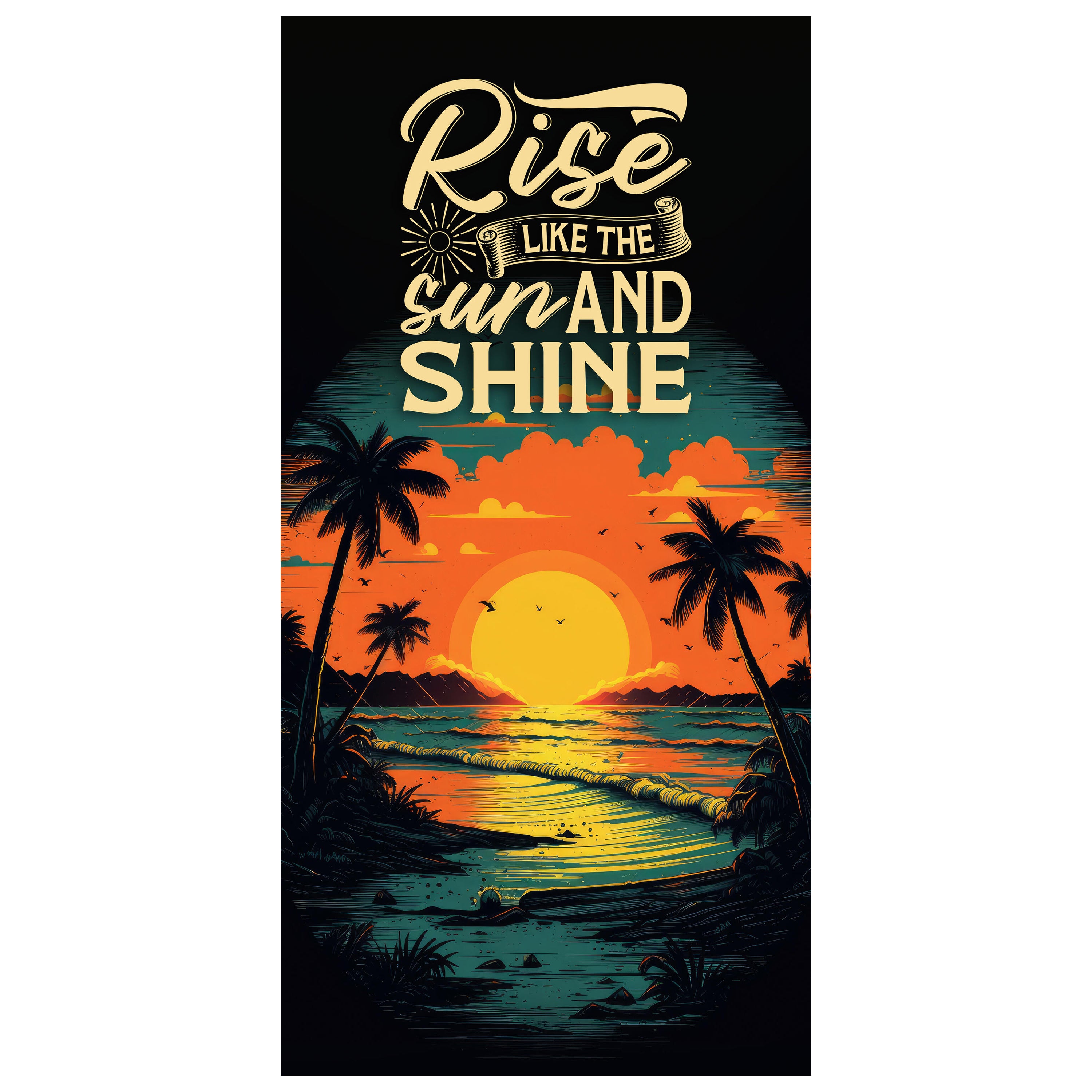 Türtapete Strand, Palmen, Meer, Spruch M1487 - Bild 2 Türtapete Strand, Palmen, Meer, Spruch M1487 - Bild 2