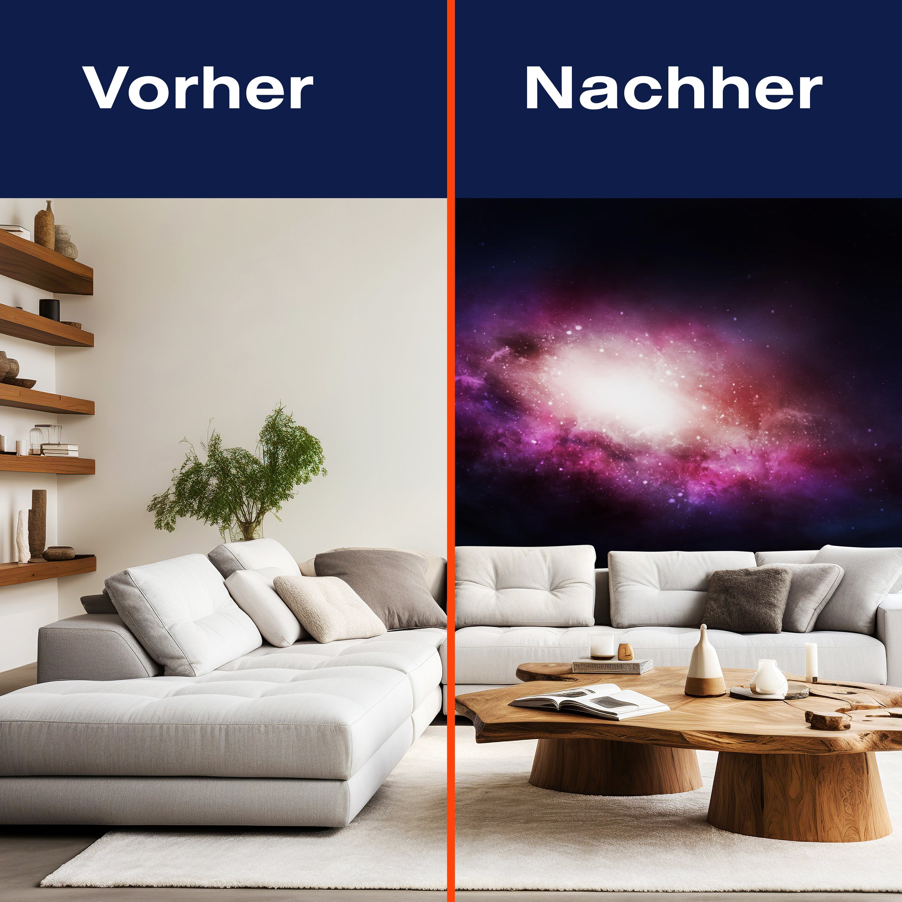 Fototapete Lila Galaxy M1489 - Bild 9 Fototapete Lila Galaxy M1489 - Bild 9