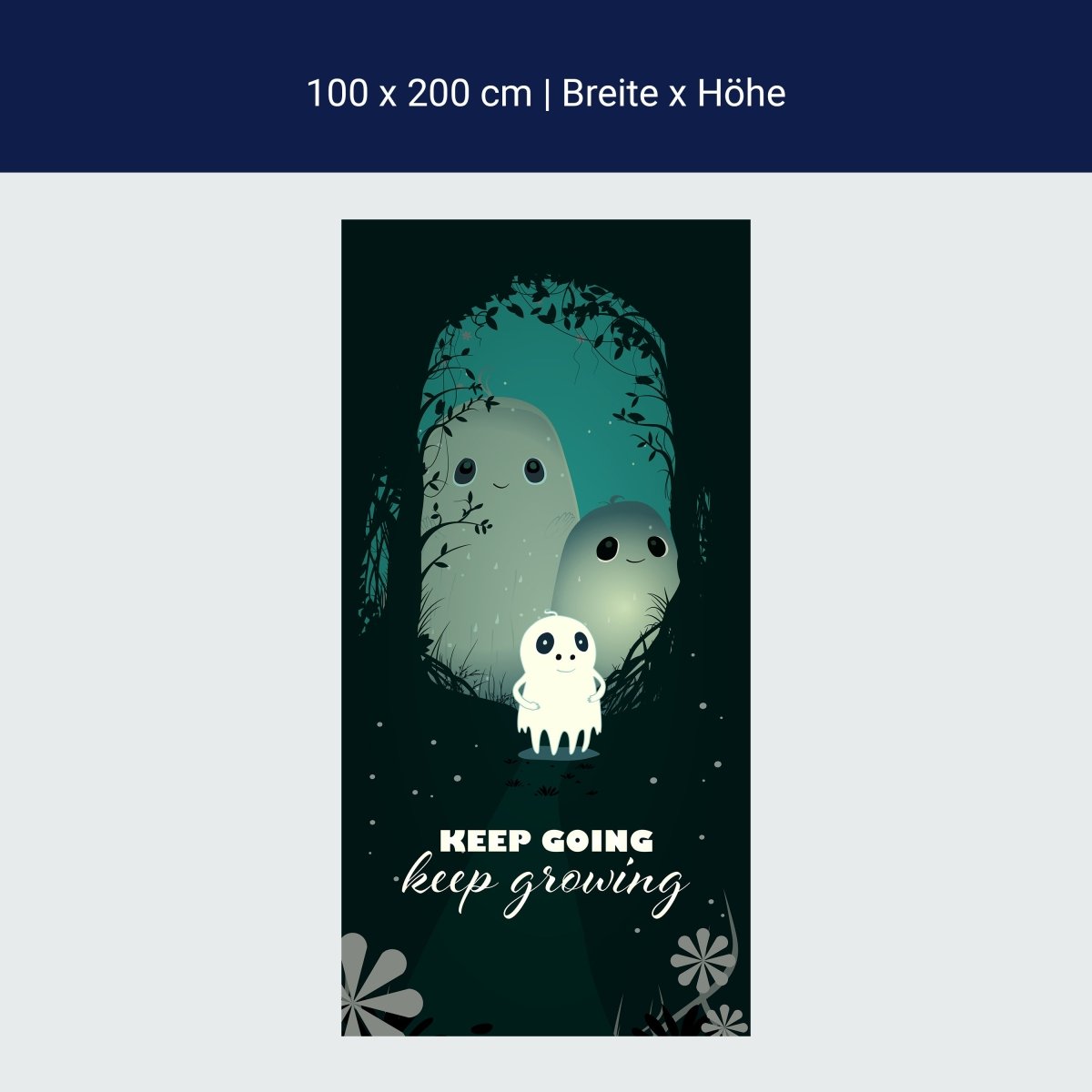 Türtapete kleine freundliche Waldgeister M1534 Türtapete kleine freundliche Waldgeister M1534