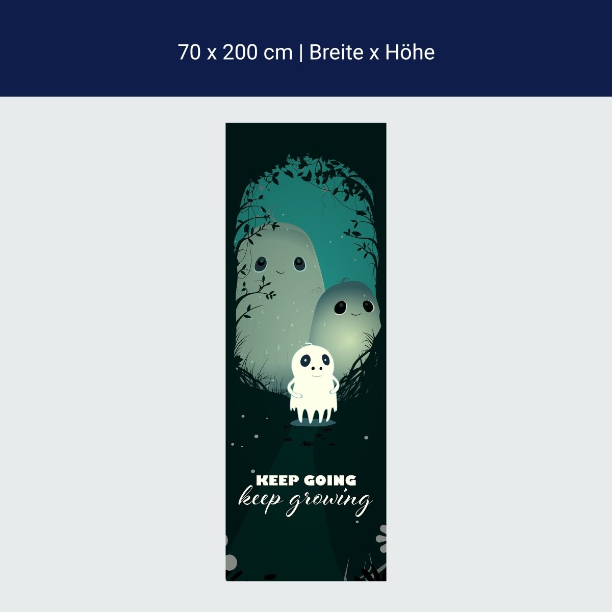 Türtapete kleine freundliche Waldgeister M1534 Türtapete kleine freundliche Waldgeister M1534