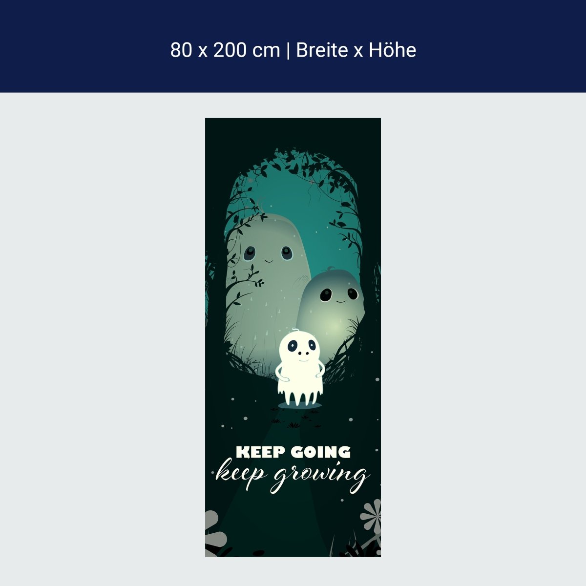 Türtapete kleine freundliche Waldgeister M1534 Türtapete kleine freundliche Waldgeister M1534