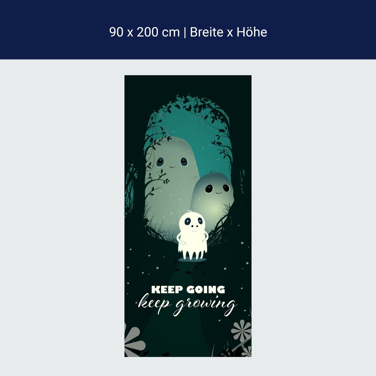 Türtapete kleine freundliche Waldgeister M1534 Türtapete kleine freundliche Waldgeister M1534