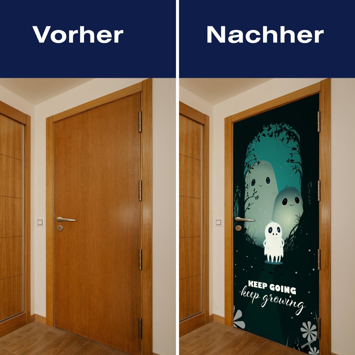 Türtapete kleine freundliche Waldgeister M1534 - Bild 10 Türtapete kleine freundliche Waldgeister M1534 - Bild 10