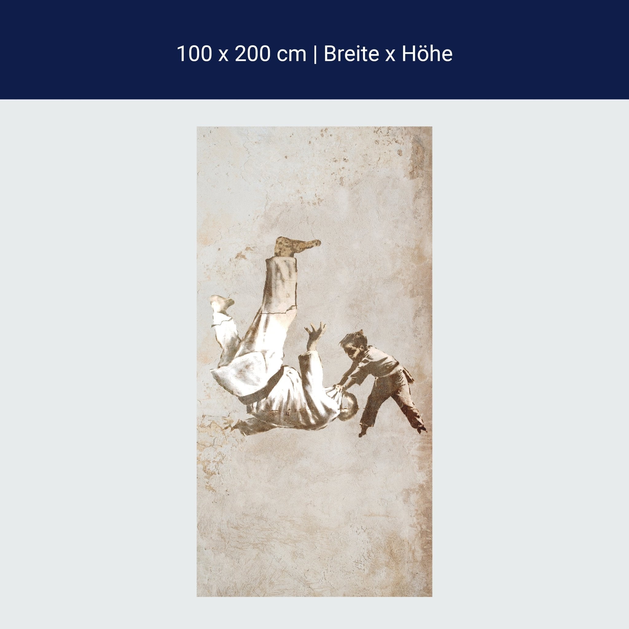 Türtapete Banksy Street Art M1539 Türtapete Banksy Street Art M1539