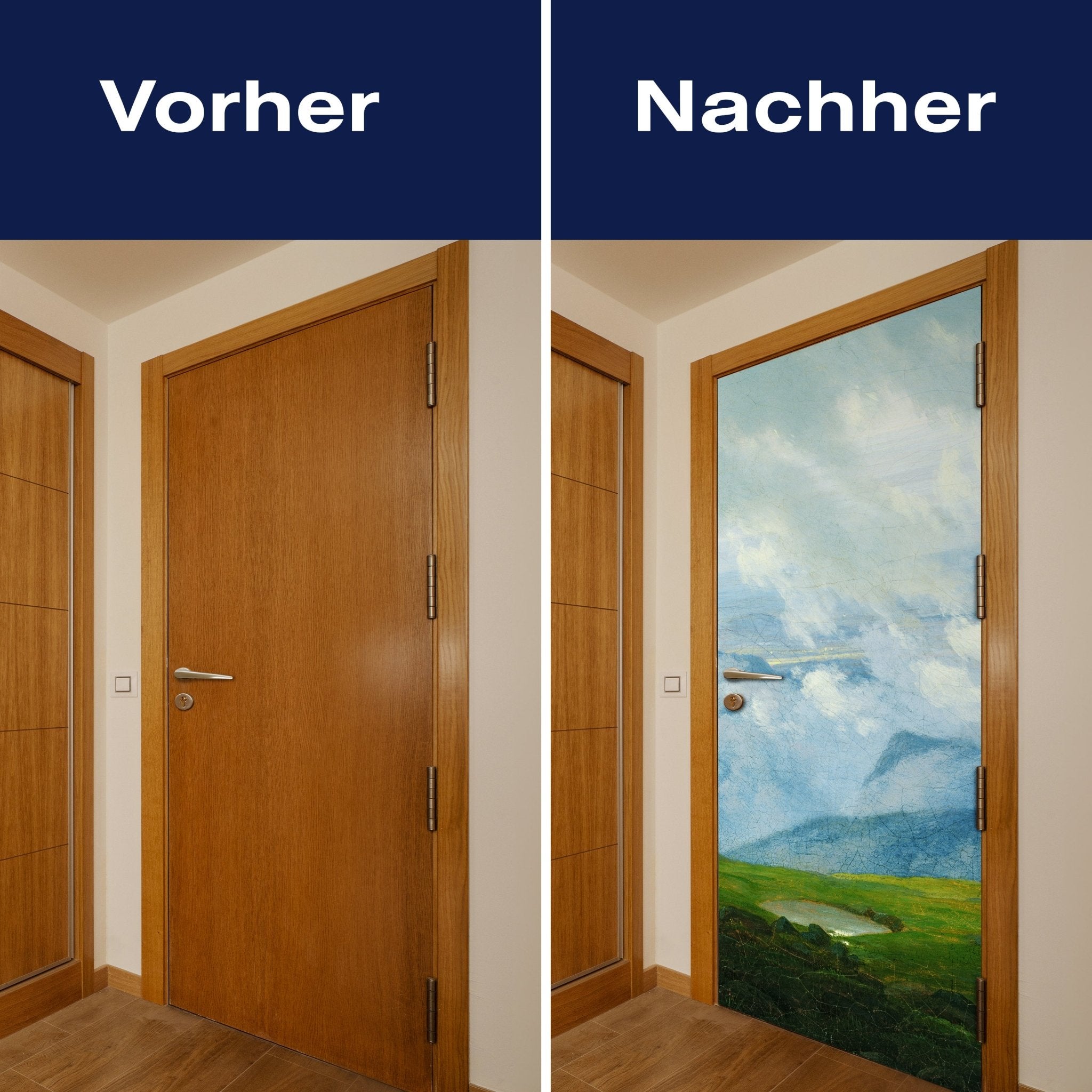 Türtapete Himmel über den Bergen Caspar David Friedrich M1543 - Bild 10 Türtapete Himmel über den Bergen Caspar David Friedrich M1543 - Bild 10