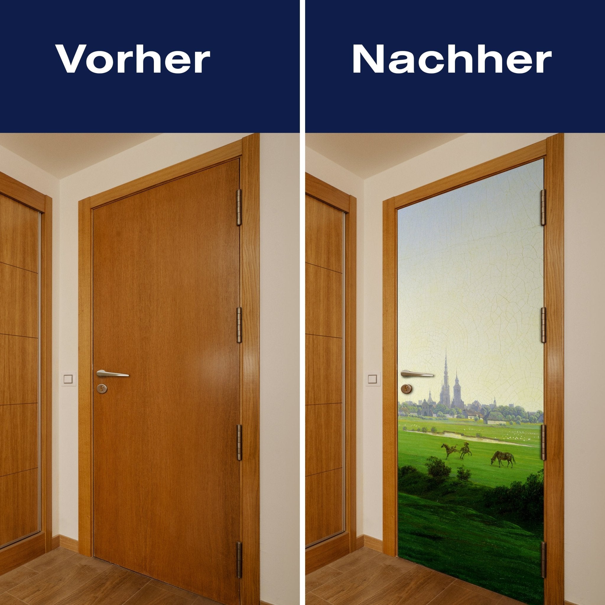 Türtapete Greifswalder Weiden Caspar David Friedrich M1544 - Bild 10 Türtapete Greifswalder Weiden Caspar David Friedrich M1544 - Bild 10