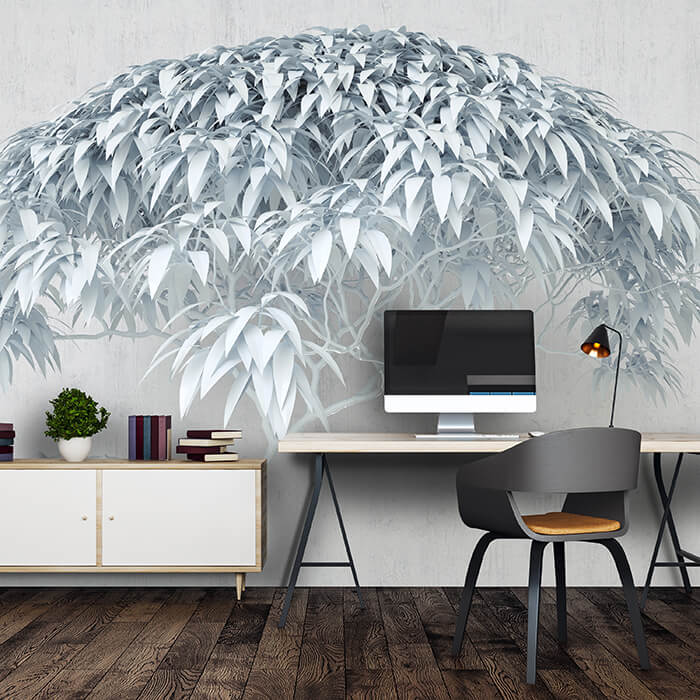 Fototapete Baum Blau M1804 - Bild 1 Fototapete Baum Blau M1804 - Bild 1