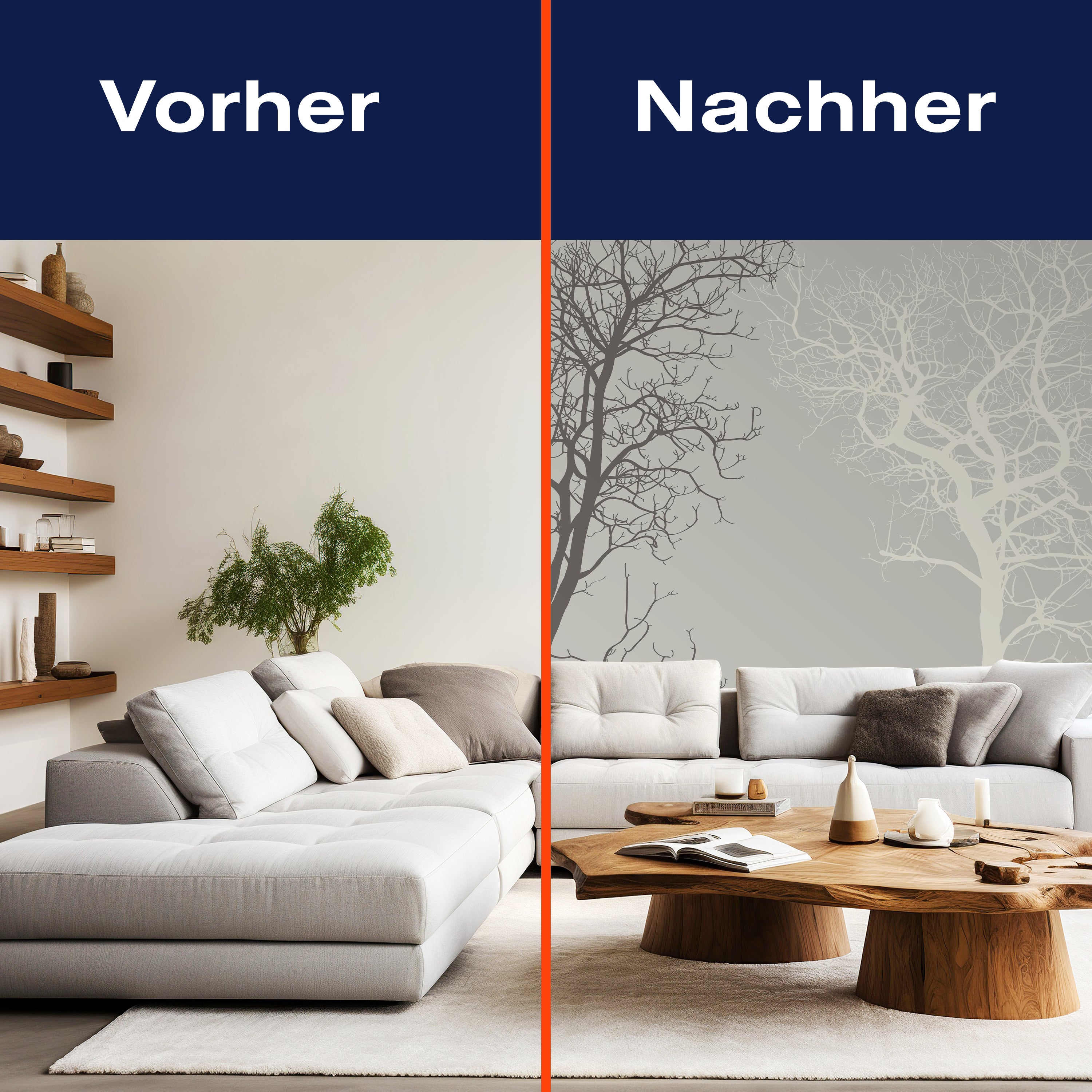 Fototapete Silhouetten Braun abstrakt M1807 - Bild 9 Fototapete Silhouetten Braun abstrakt M1807 - Bild 9