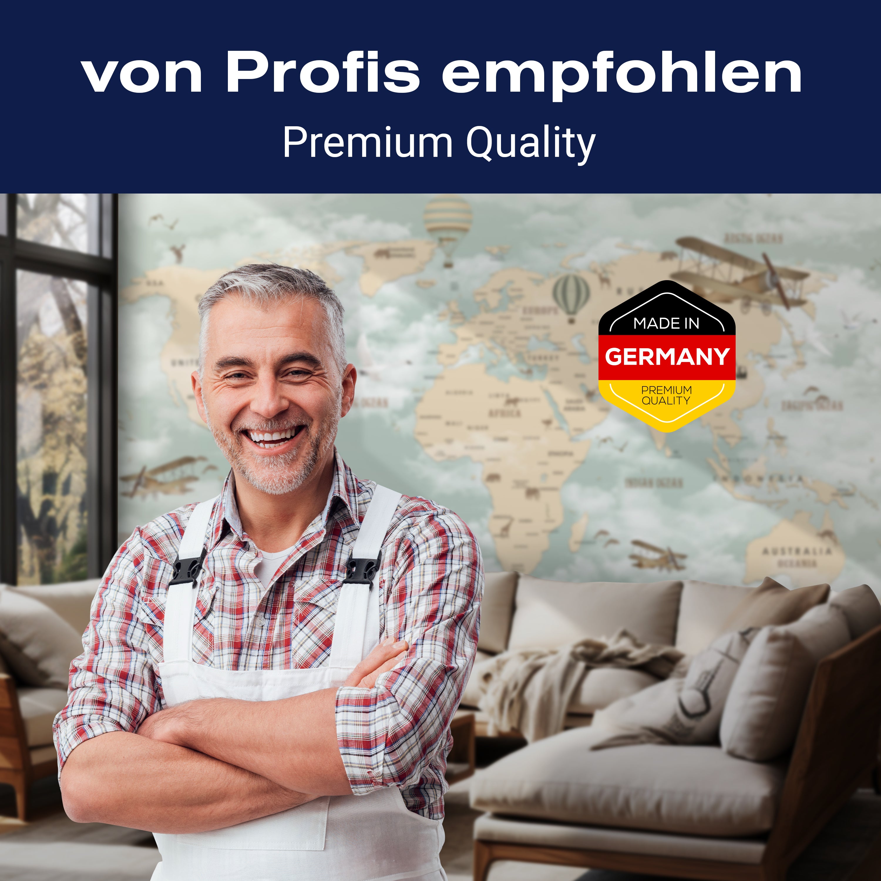 Fototapete Weltkarte M1845 - Bild 5 Fototapete Weltkarte M1845 - Bild 5