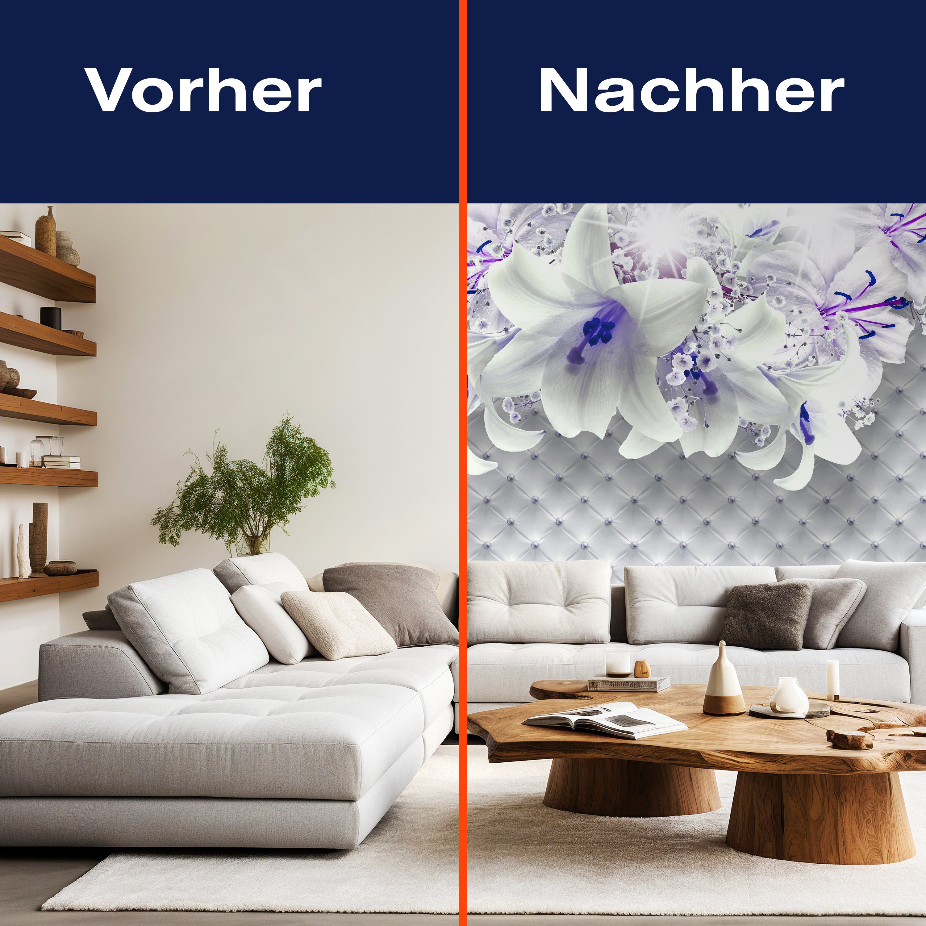 Fototapete Lilien Edel M1904 - Bild 9 Fototapete Lilien Edel M1904 - Bild 9