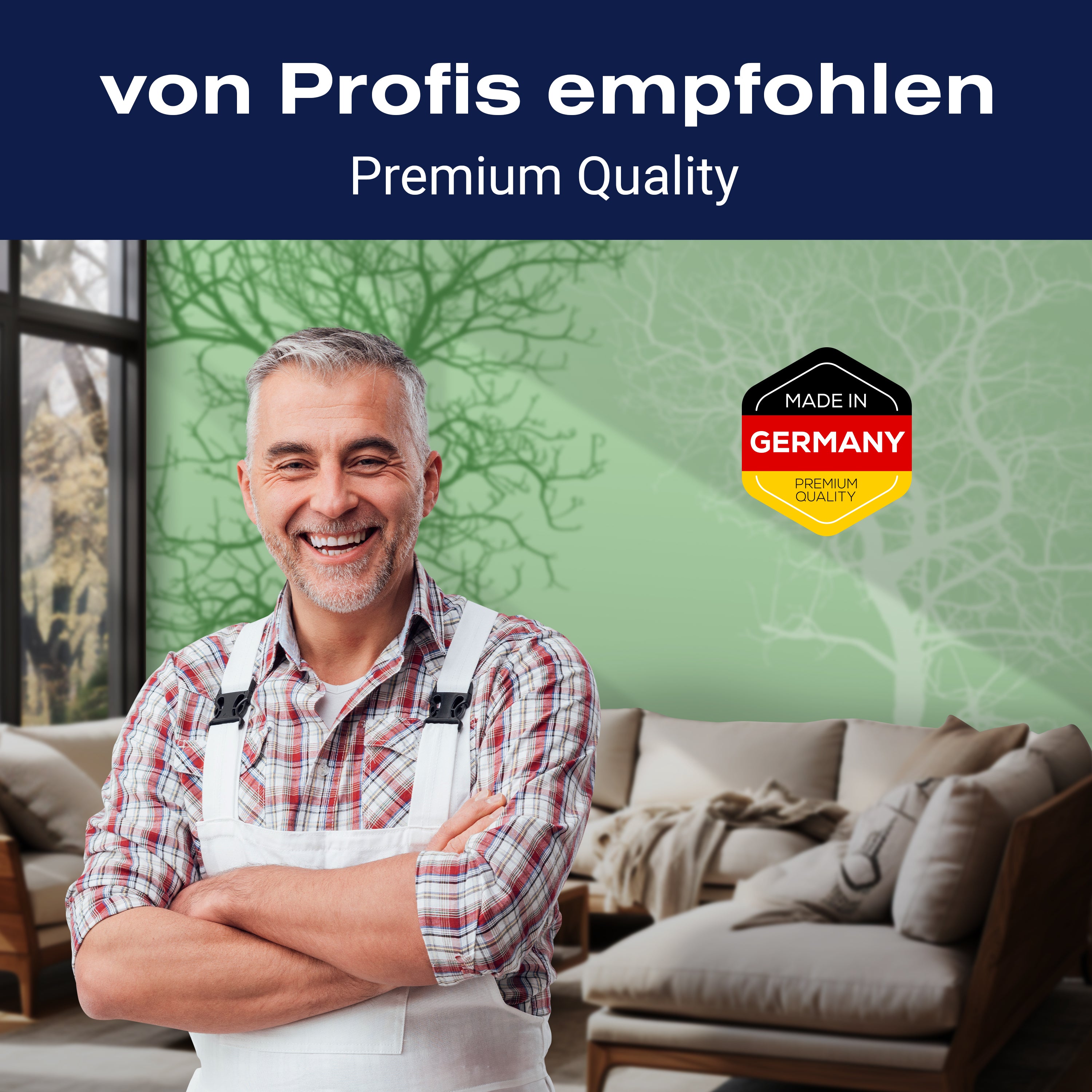 Fototapete Grün Baum Silhouetten M1926 - Bild 5 Fototapete Grün Baum Silhouetten M1926 - Bild 5