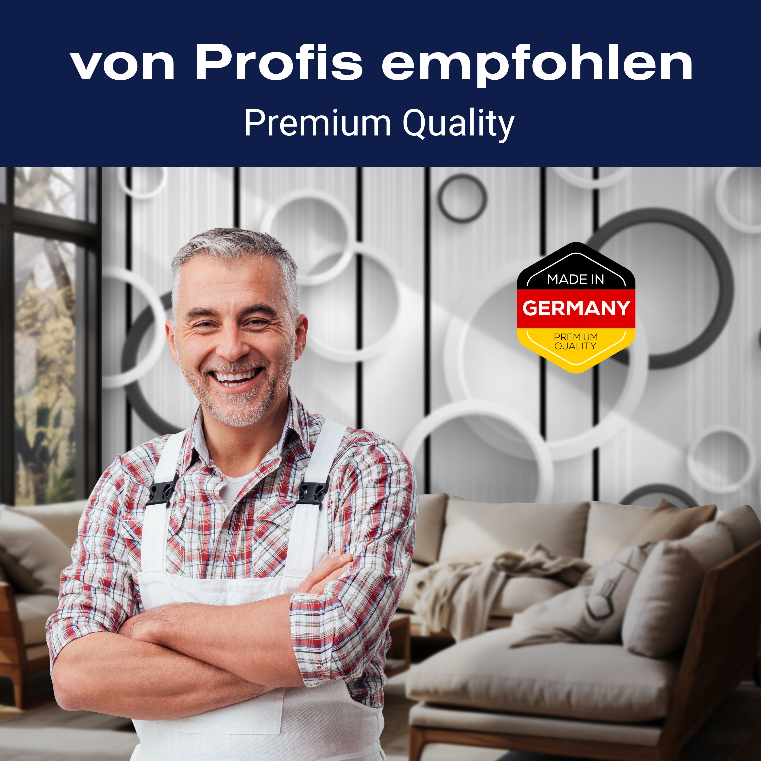 Fototapete Grau 3D weiß M4199 - Bild 5 Fototapete Grau 3D weiß M4199 - Bild 5