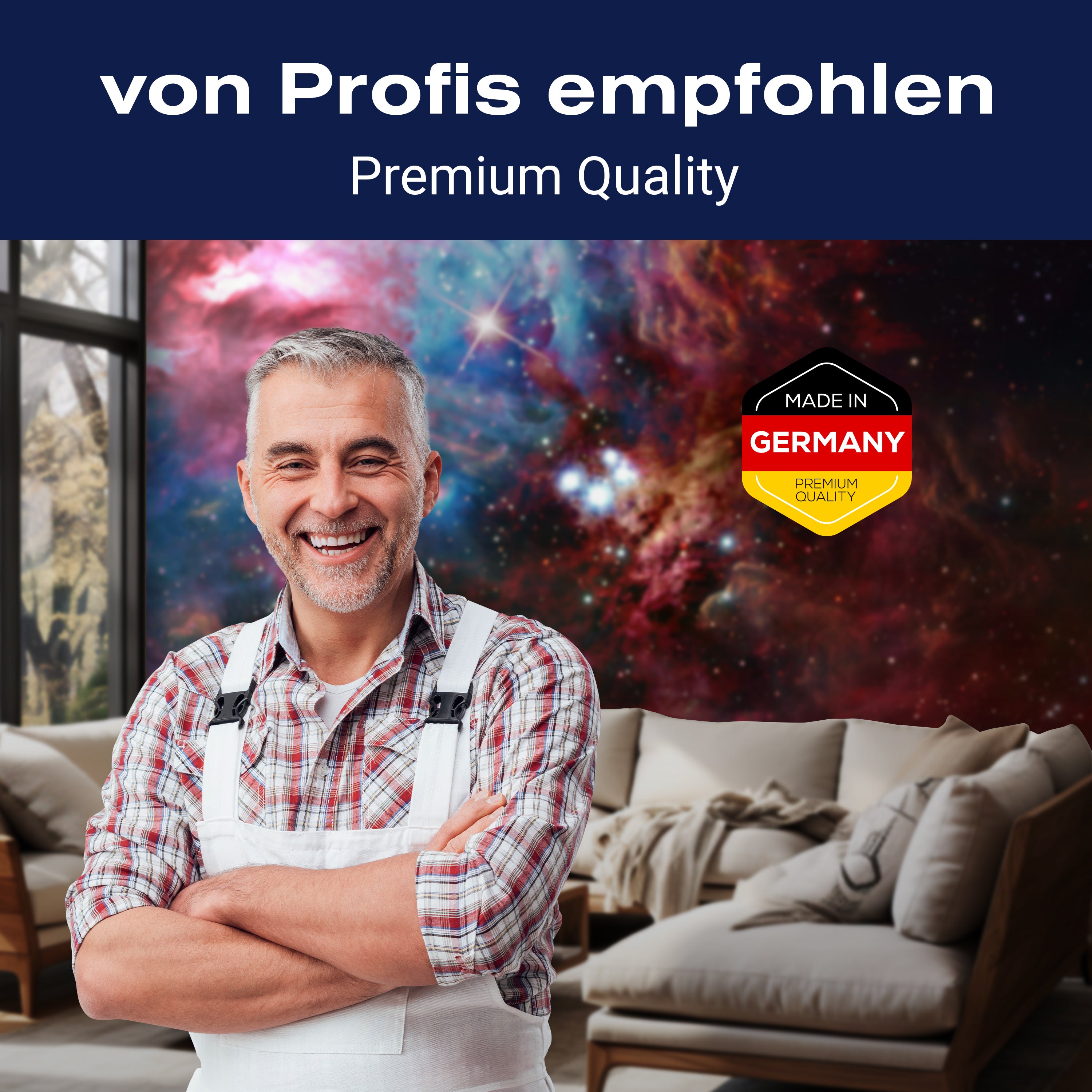 Fototapete Weltraumnebel Universum Weltall Sternen M4849 - Bild 5 Fototapete Weltraumnebel Universum Weltall Sternen M4849 - Bild 5