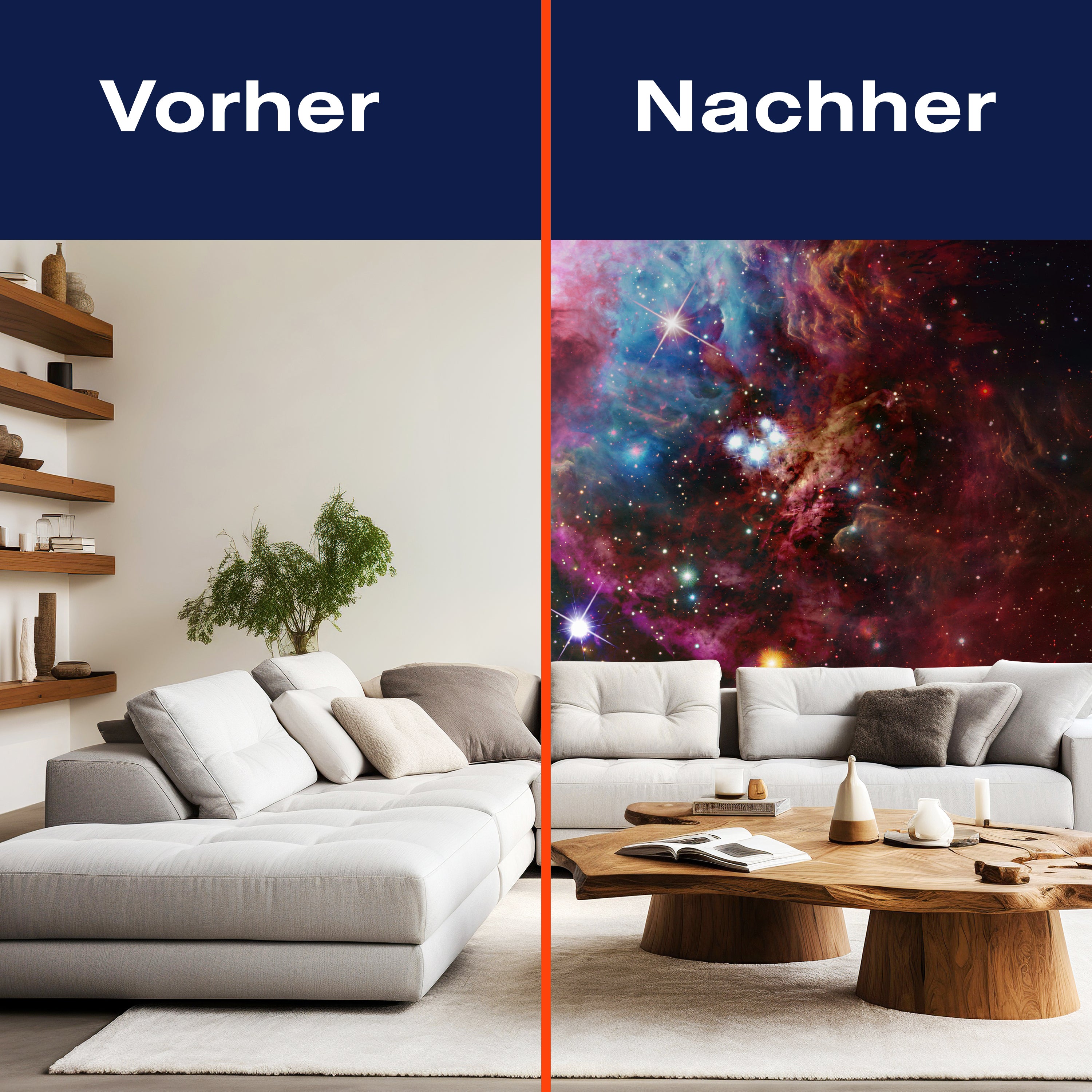 Fototapete Weltraumnebel Universum Weltall Sternen M4849 - Bild 9 Fototapete Weltraumnebel Universum Weltall Sternen M4849 - Bild 9