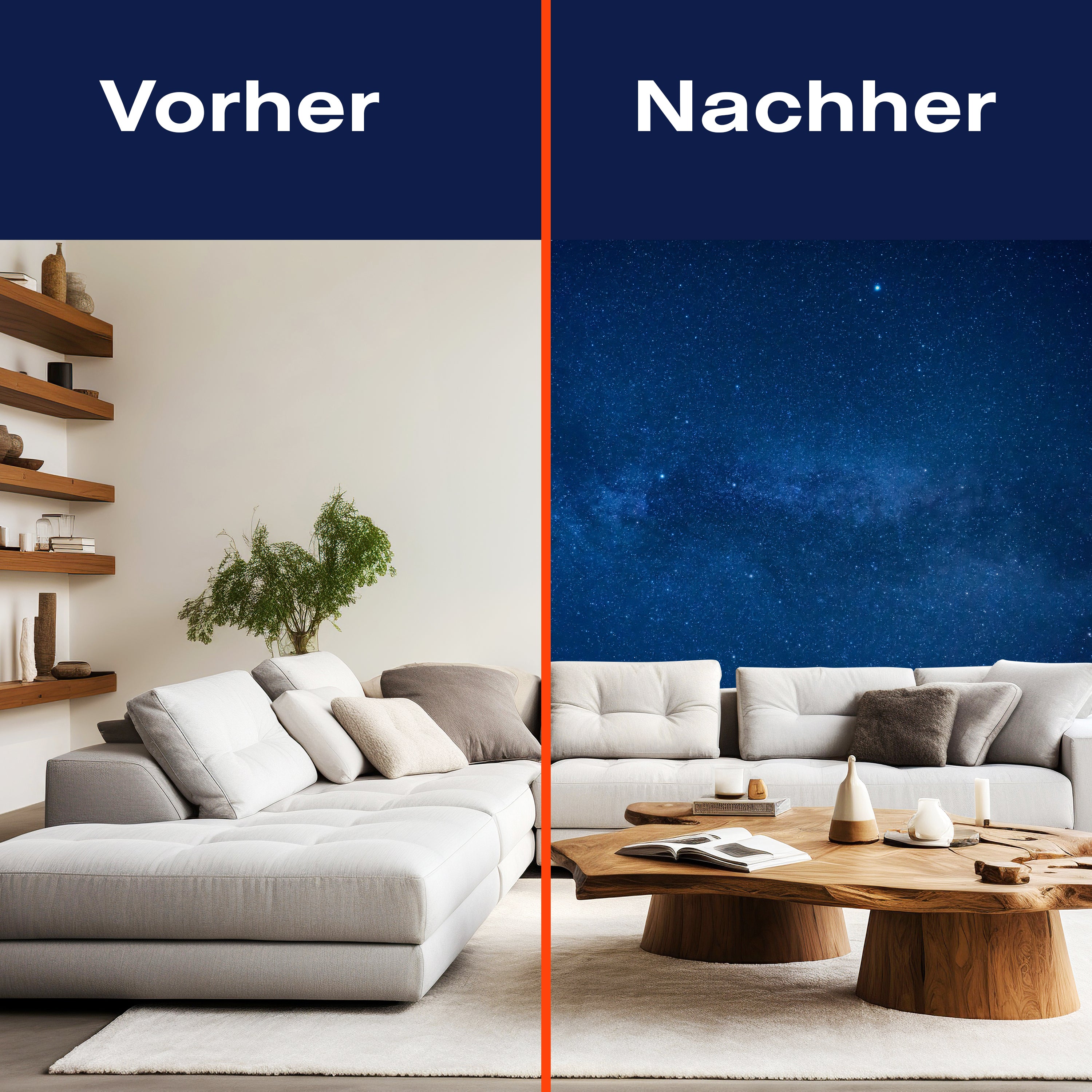 Fototapete Blau Nachthimmel Sternen Milchstraße M4936 - Bild 9 Fototapete Blau Nachthimmel Sternen Milchstraße M4936 - Bild 9