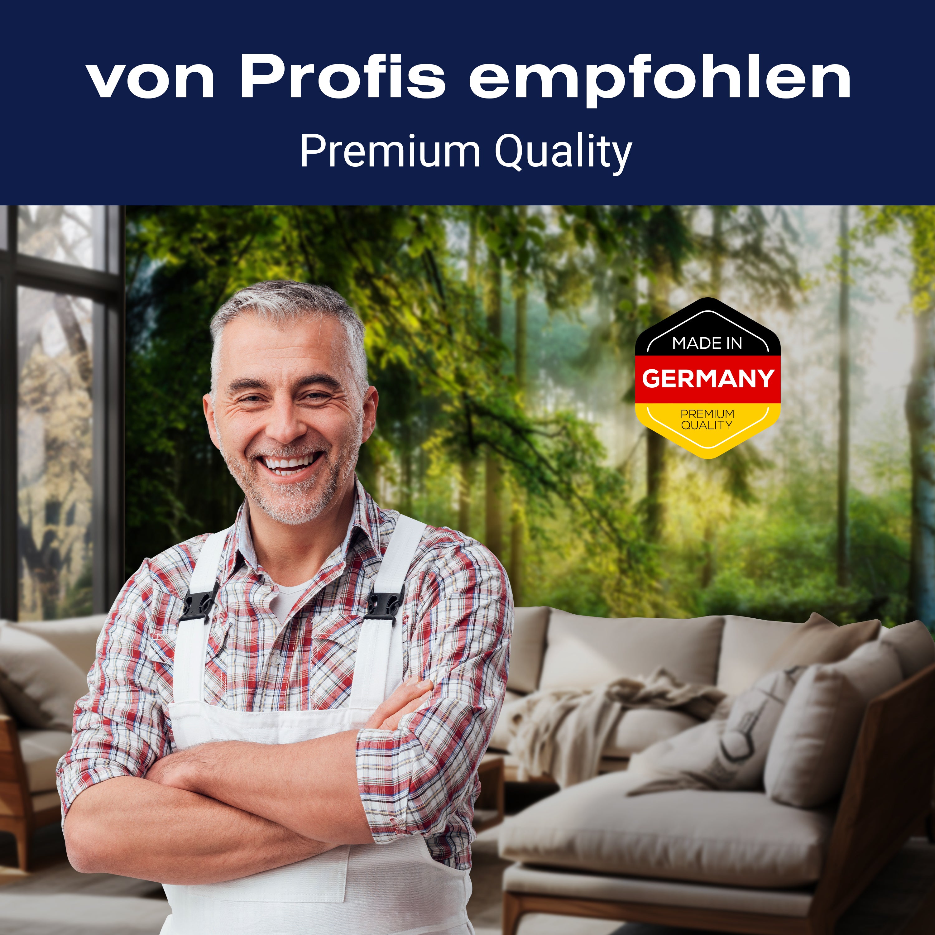 Fototapete Wald Wiese Bäume M5673 - Bild 5 Fototapete Wald Wiese Bäume M5673 - Bild 5