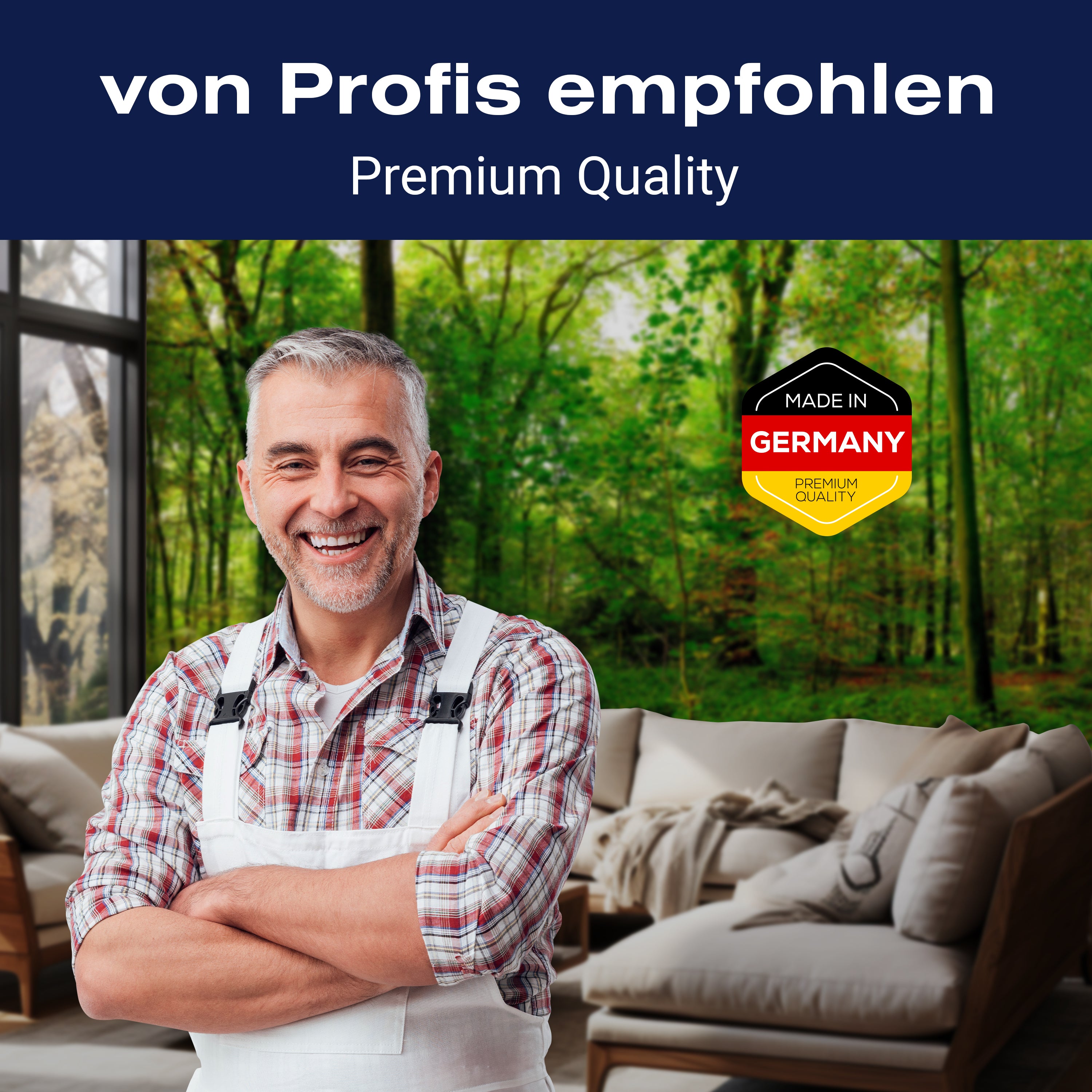 Fototapete Wald Bäume Blätter M5680 - Bild 5 Fototapete Wald Bäume Blätter M5680 - Bild 5