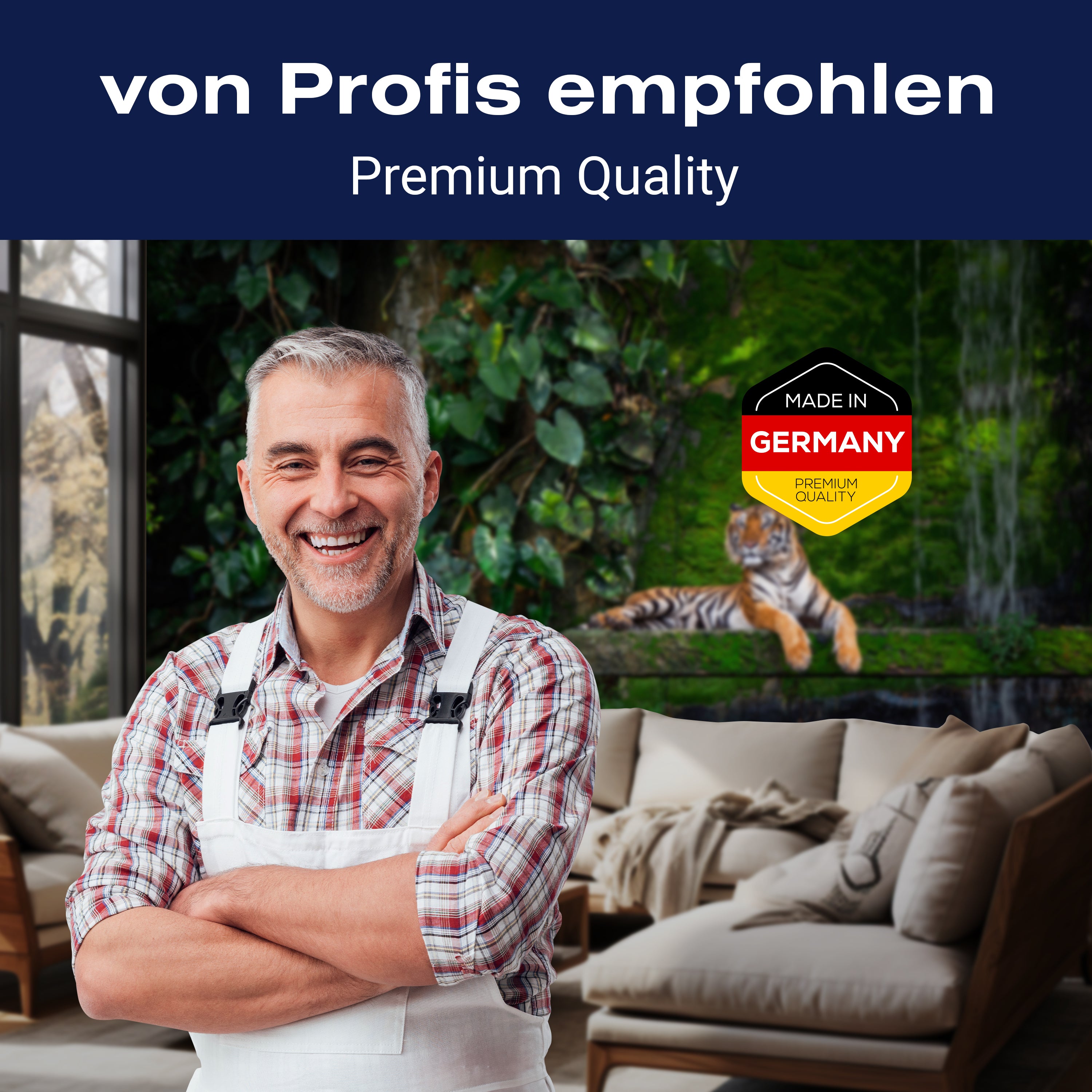 Fototapete Wald mit Tiger, Urwald M5732 - Bild 5 Fototapete Wald mit Tiger, Urwald M5732 - Bild 5