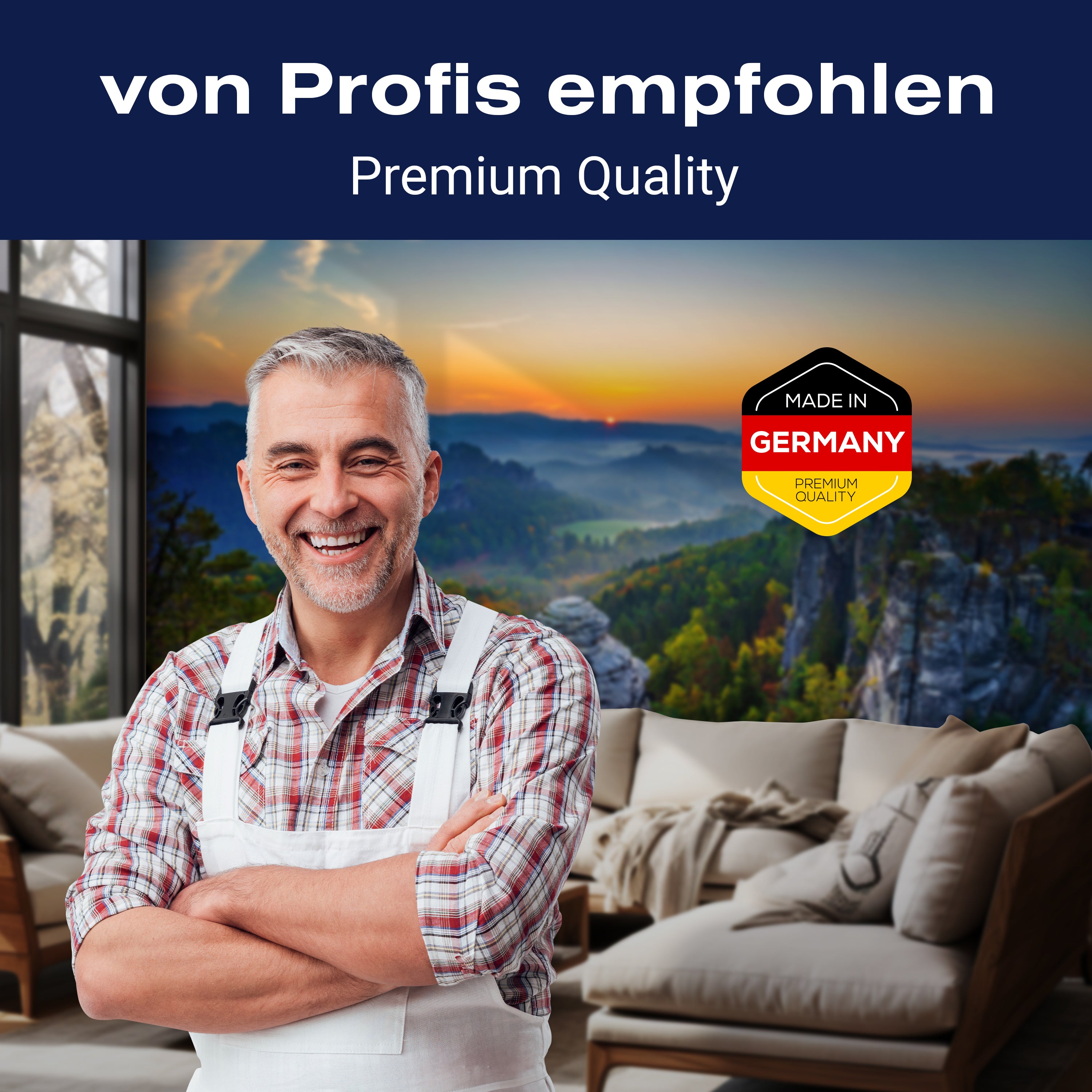 Fototapete Bastei mit Sonnenaufgang M5739 - Bild 5 Fototapete Bastei mit Sonnenaufgang M5739 - Bild 5