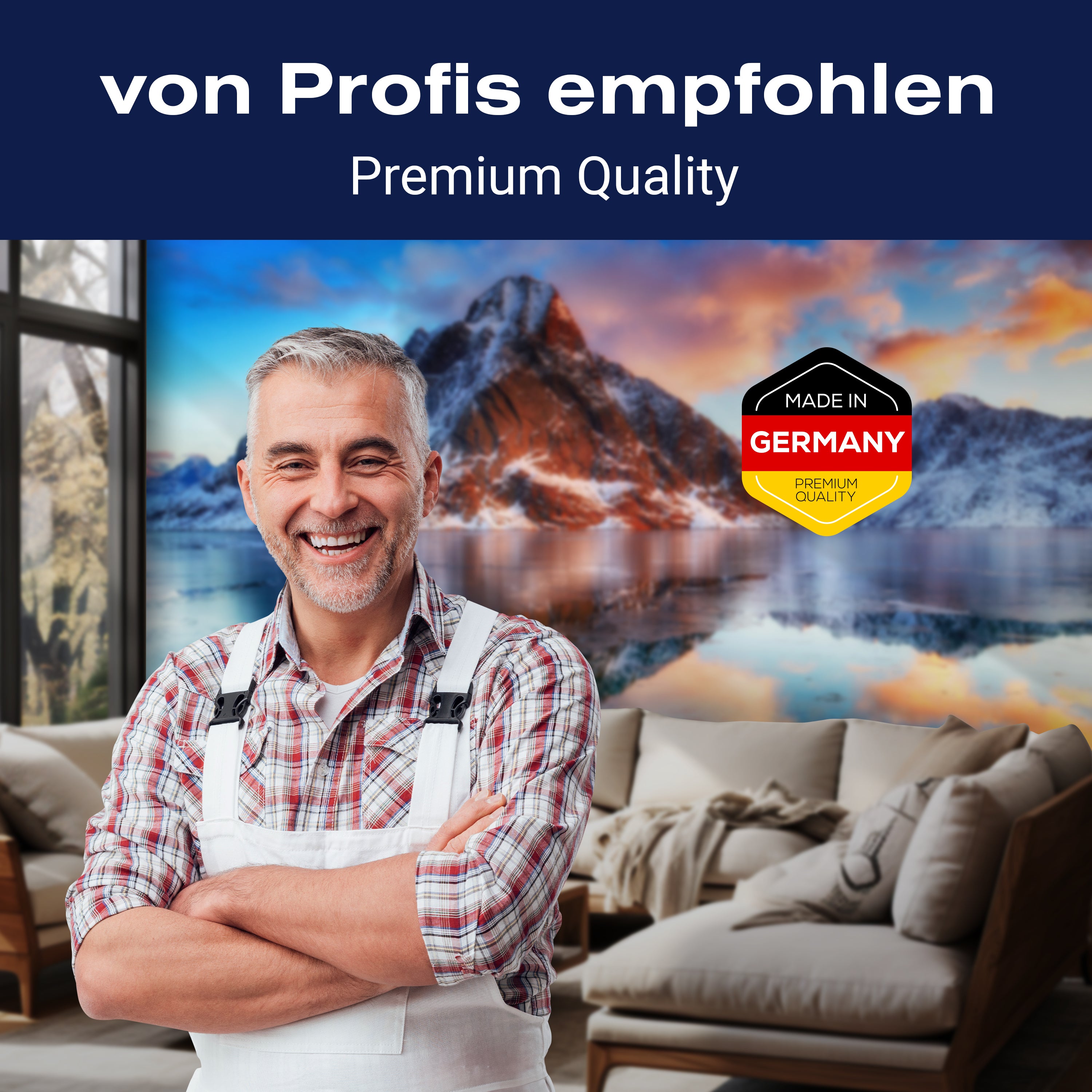 Fototapete Berg mit See M5744 - Bild 5 Fototapete Berg mit See M5744 - Bild 5