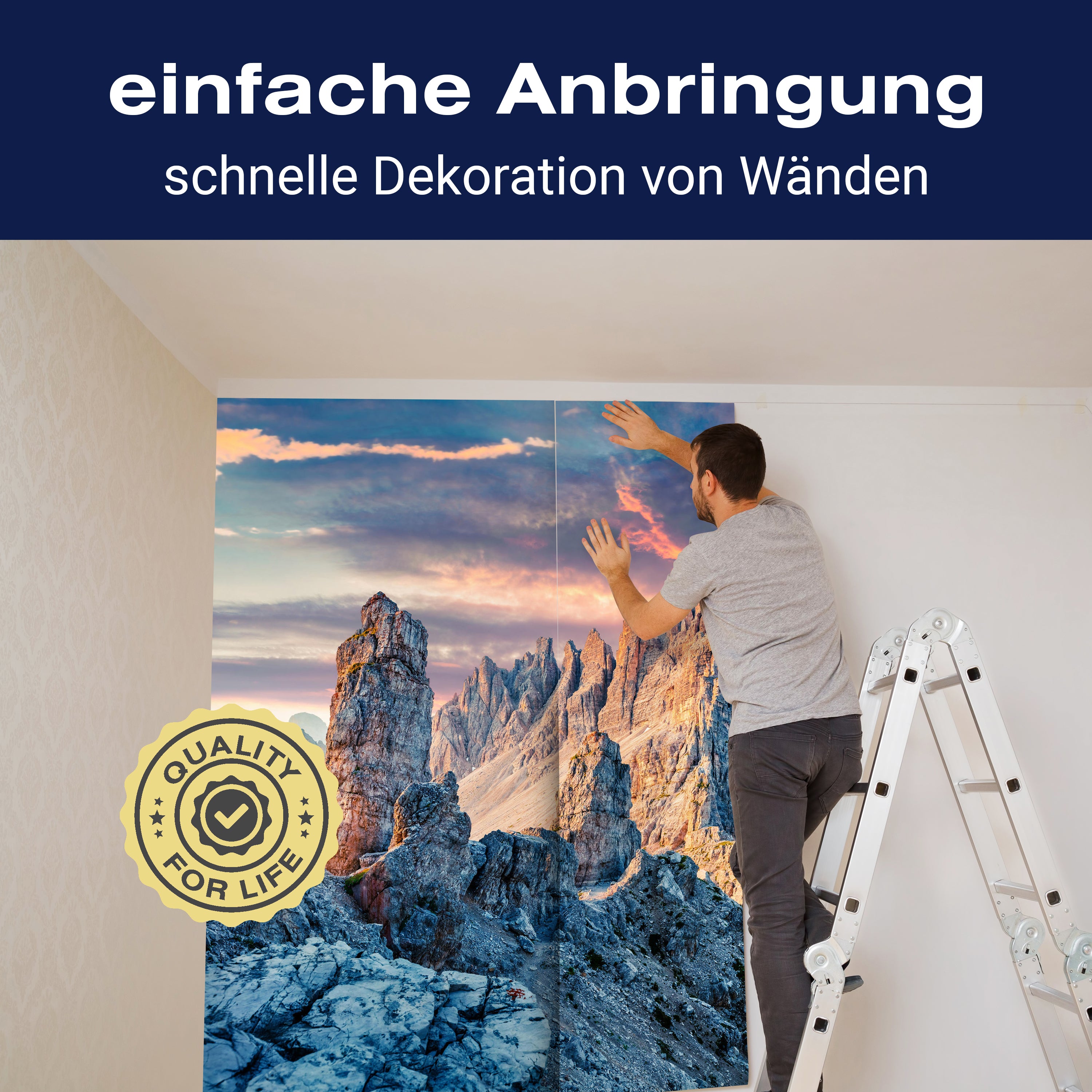 Fototapete Gebirge in der Dolomiten, Südtirol M5747 - Bild 3 Fototapete Gebirge in der Dolomiten, Südtirol M5747 - Bild 3