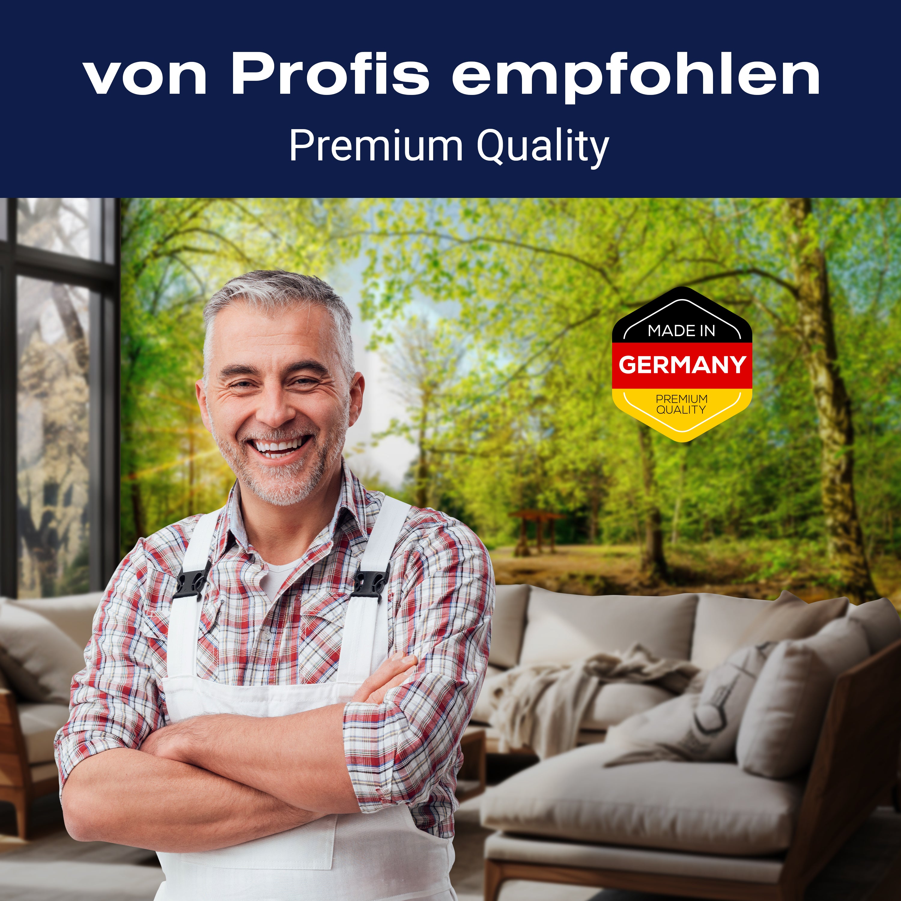 Fototapete Wald im Sommer mit Bach und Sonne M5751 - Bild 5 Fototapete Wald im Sommer mit Bach und Sonne M5751 - Bild 5