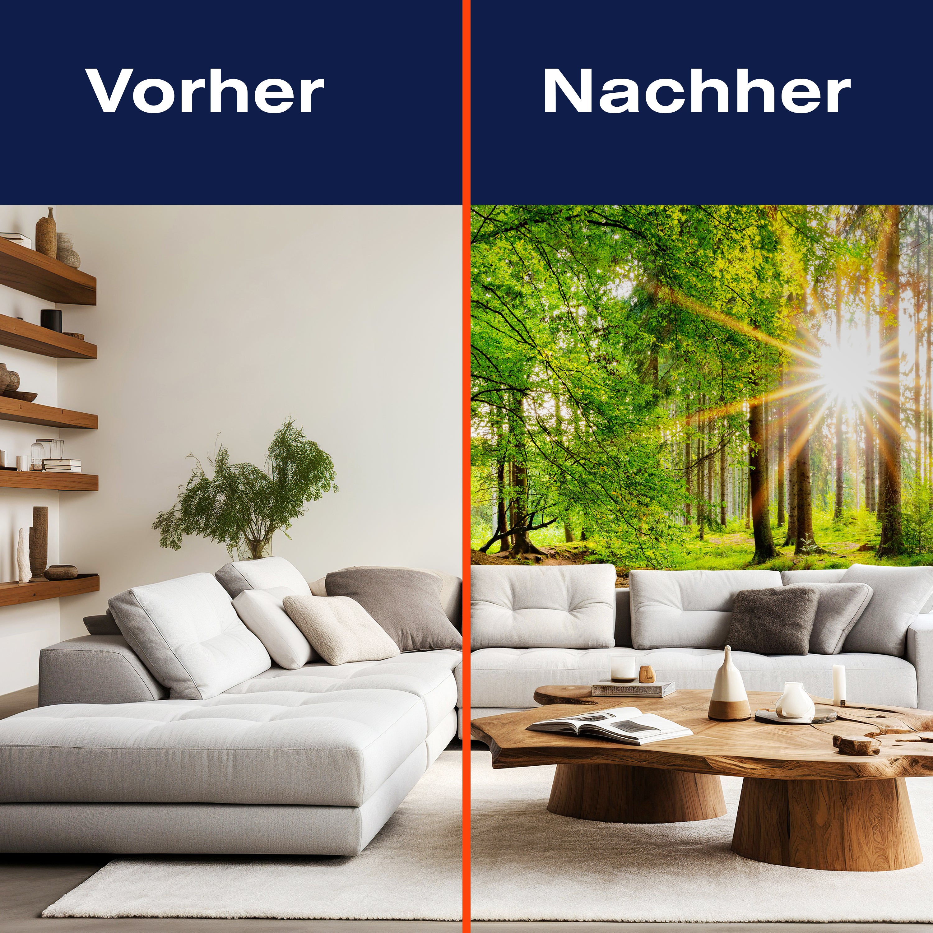 Fototapete Bach im Wald M5762 - Bild 9 Fototapete Bach im Wald M5762 - Bild 9