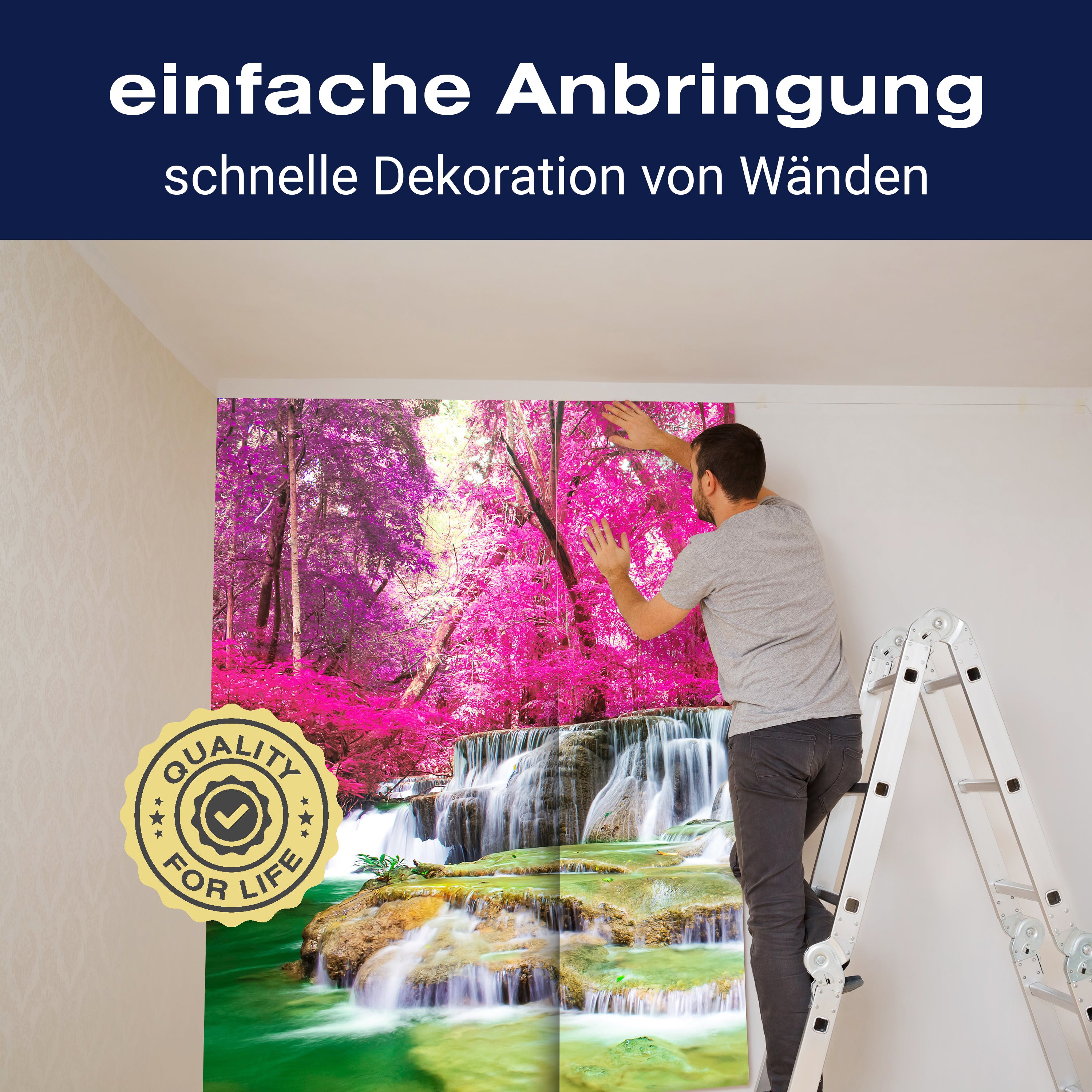 Fototapete Wasserfall in Asien M5764 - Bild 3 Fototapete Wasserfall in Asien M5764 - Bild 3