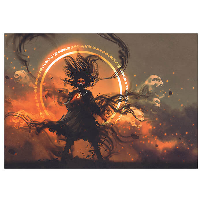 Fototapete Anime Magier Wolken M5843 - Bild 2 Fototapete Anime Magier Wolken M5843 - Bild 2