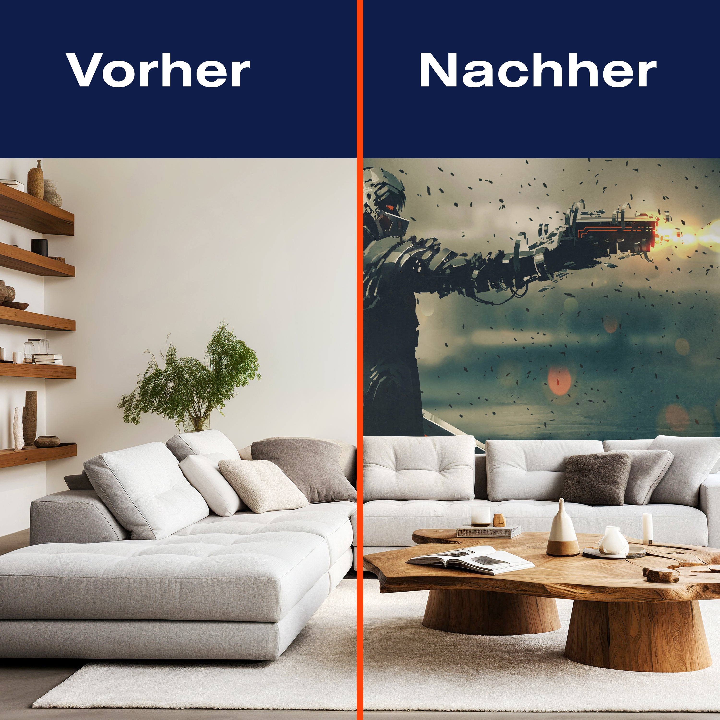 Fototapete Anime Waffe Soldat M5851 - Bild 9 Fototapete Anime Waffe Soldat M5851 - Bild 9