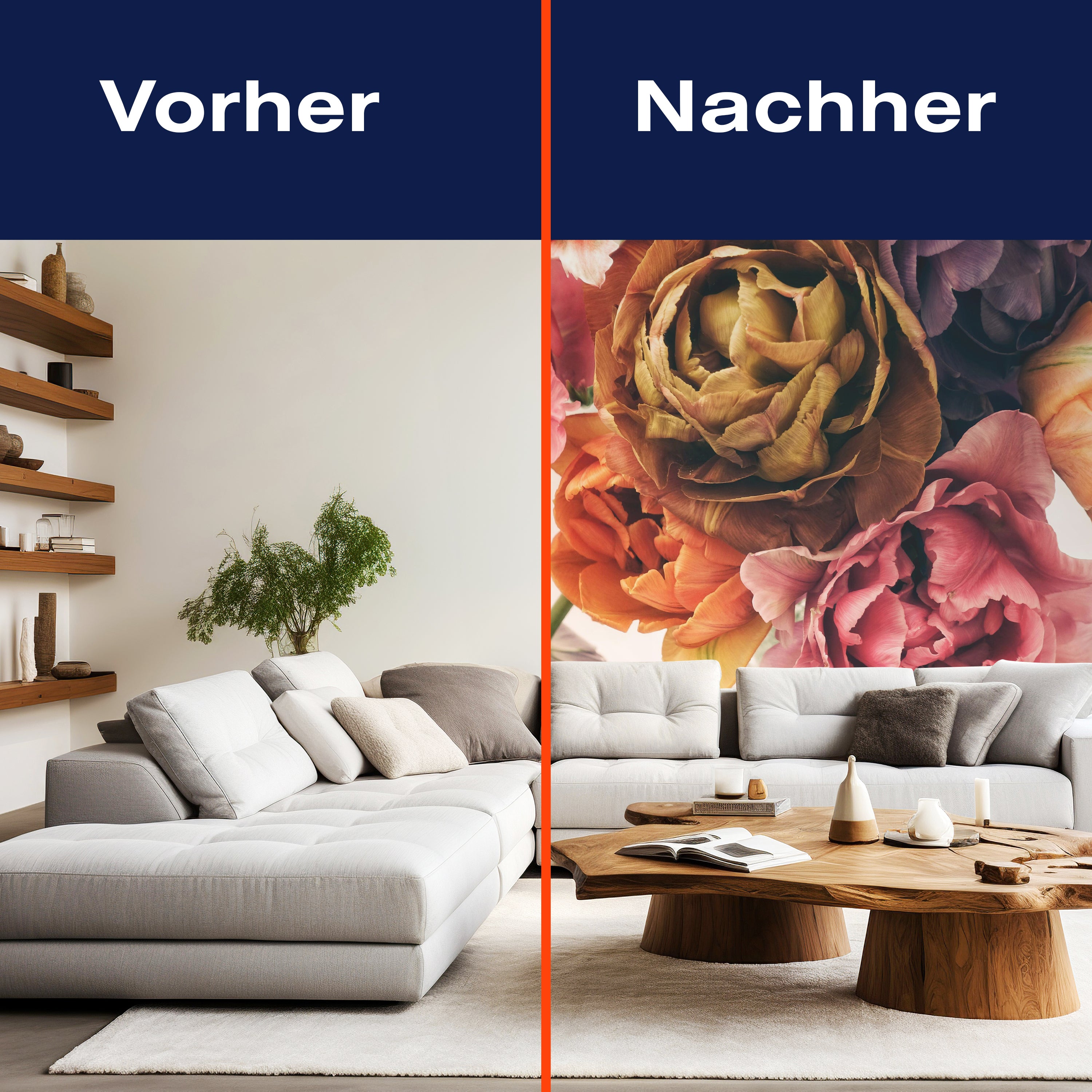 Fototapete Rosen Vintage Natur M5865 - Bild 9 Fototapete Rosen Vintage Natur M5865 - Bild 9