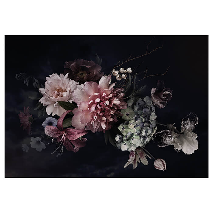 Fototapete Blumen Rosa Nebel M5870 - Bild 2 Fototapete Blumen Rosa Nebel M5870 - Bild 2