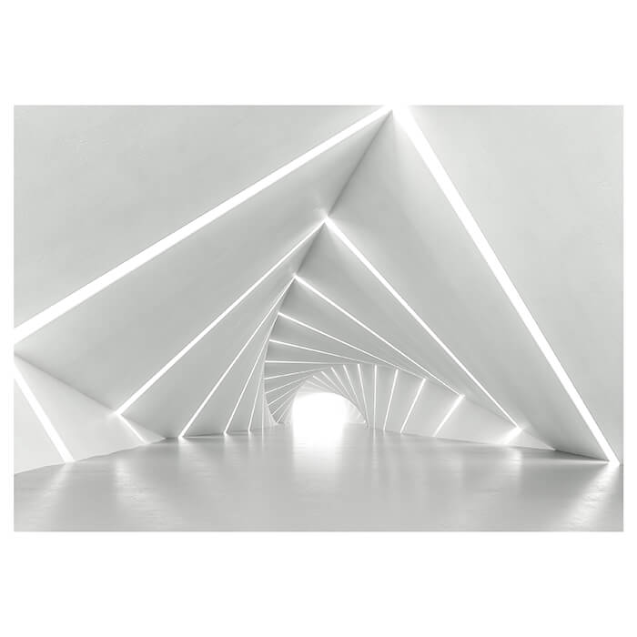 Fototapete 3D Effekt Geometrischer Tunnel M5918 - Bild 2 Fototapete 3D Effekt Geometrischer Tunnel M5918 - Bild 2