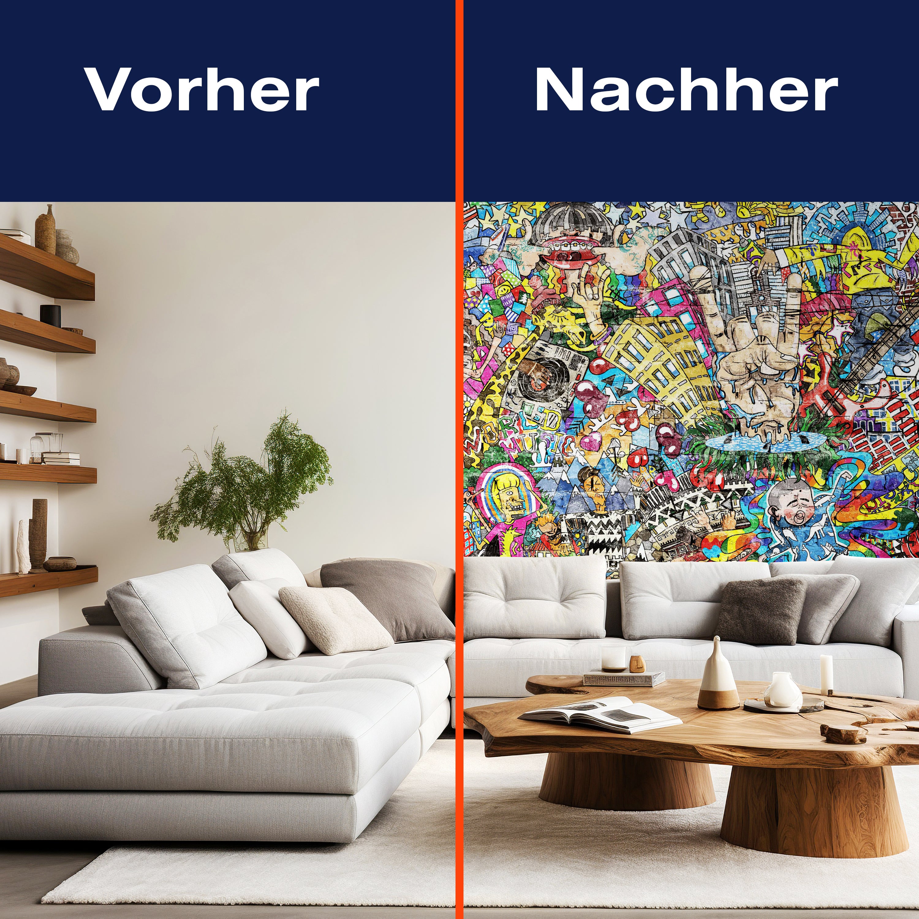 Fototapete Streetart Hand Menschen Häuser M5940 - Bild 9 Fototapete Streetart Hand Menschen Häuser M5940 - Bild 9