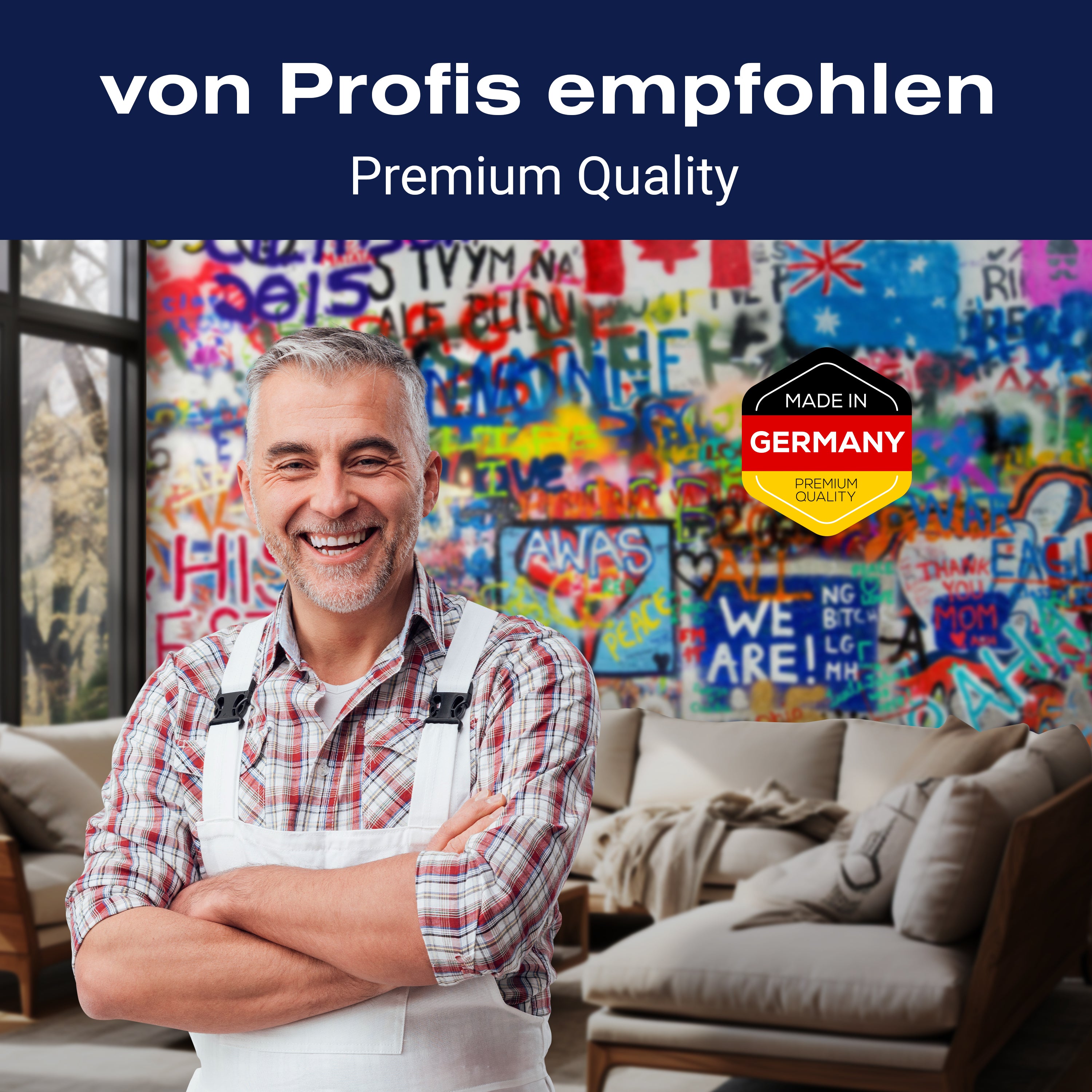 Fototapete Streetart Wörter Bunt M5944 - Bild 5 Fototapete Streetart Wörter Bunt M5944 - Bild 5