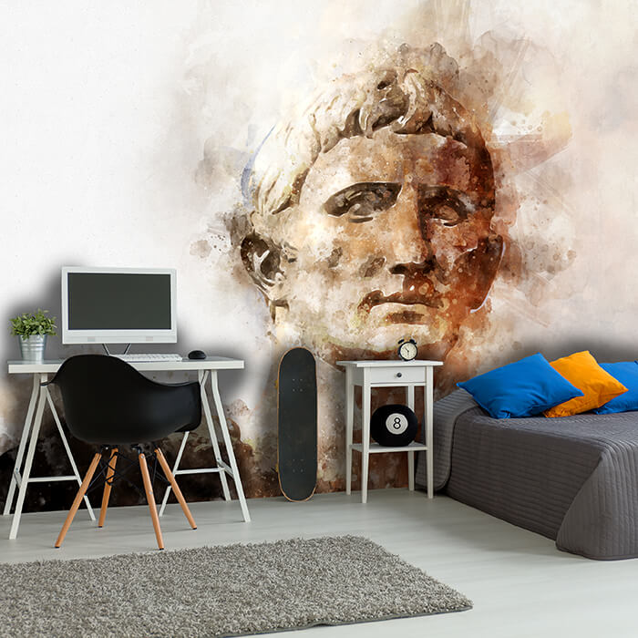 Fototapete Gemälde Griechischer Stil mit einem Mann M5952 - Bild 1 Fototapete Gemälde Griechischer Stil mit einem Mann M5952 - Bild 1