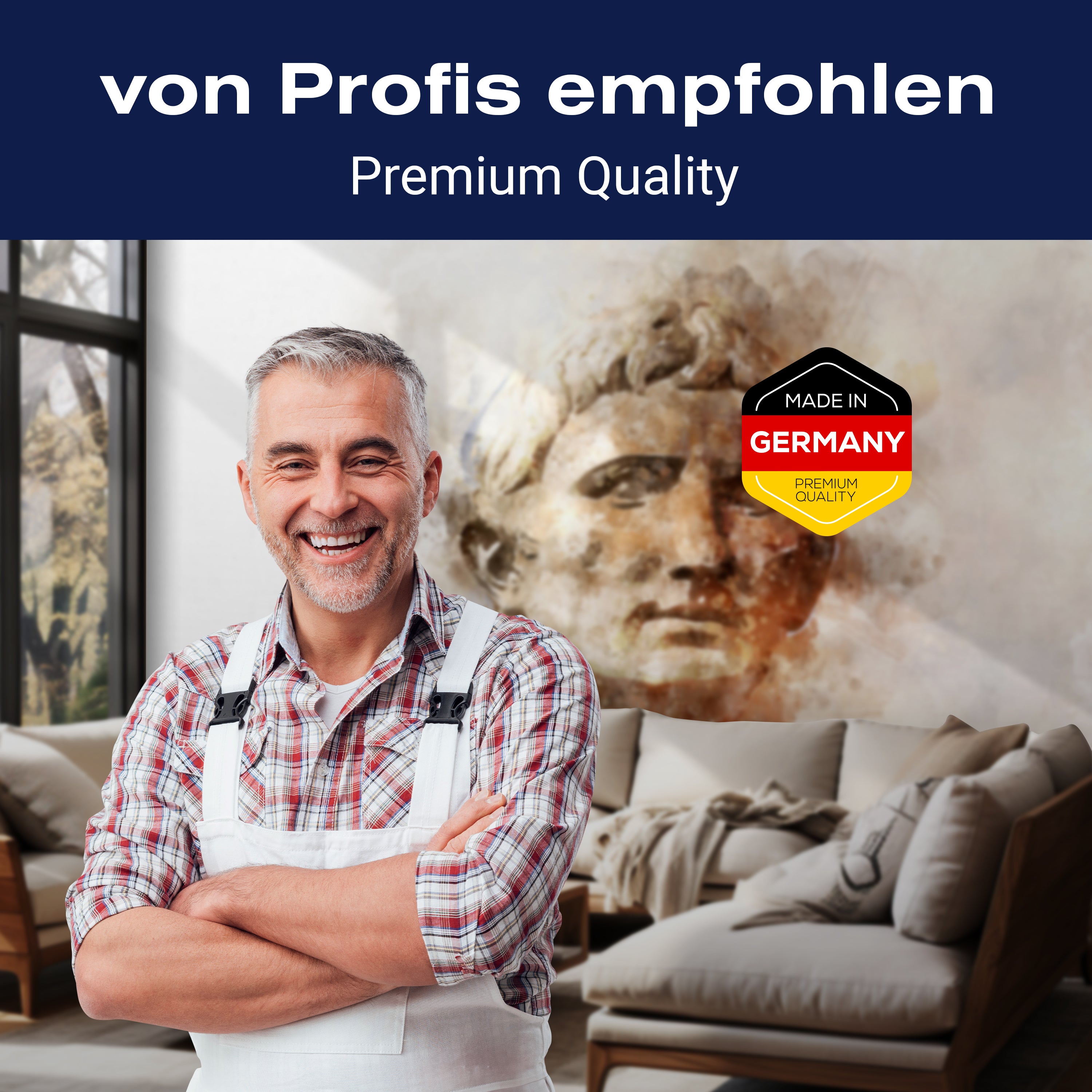 Fototapete Gemälde Griechischer Stil mit einem Mann M5952 - Bild 5 Fototapete Gemälde Griechischer Stil mit einem Mann M5952 - Bild 5