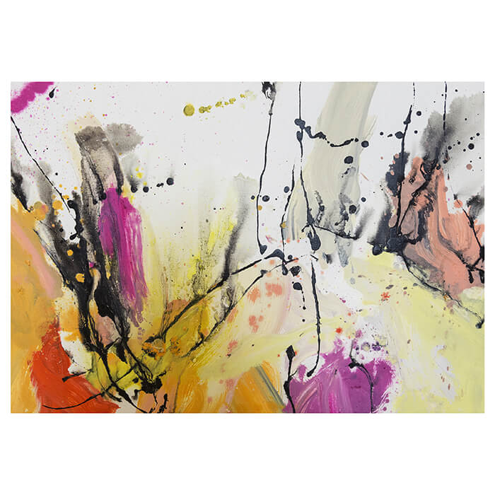 Fototapete Gemälde mit Bunte Farbkleckse M5997 - Bild 2 Fototapete Gemälde mit Bunte Farbkleckse M5997 - Bild 2