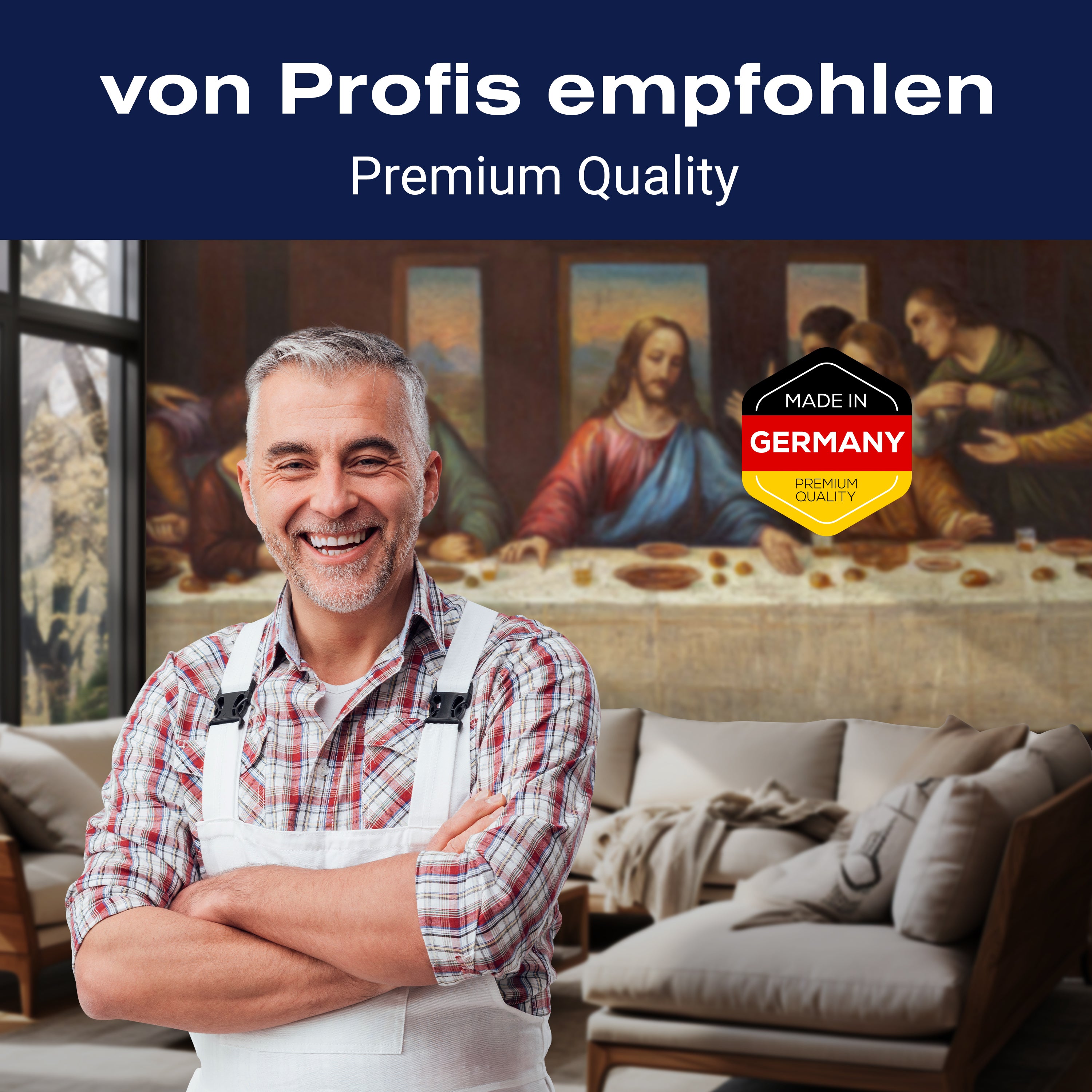 Fototapete Gemälde Darstellung Jesus und Jünger M6005 - Bild 5 Fototapete Gemälde Darstellung Jesus und Jünger M6005 - Bild 5