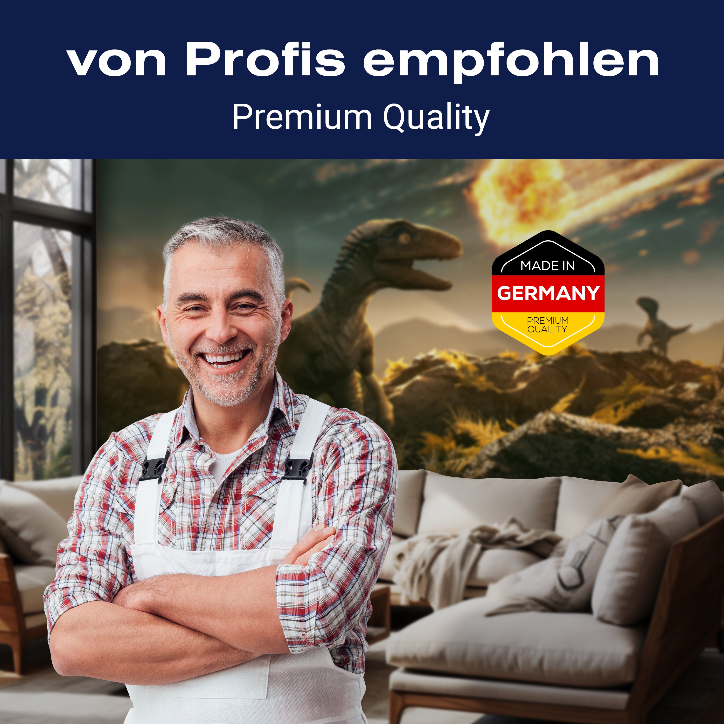 Fototapete Velociraptor Dino mit Komet M6020 - Bild 5 Fototapete Velociraptor Dino mit Komet M6020 - Bild 5